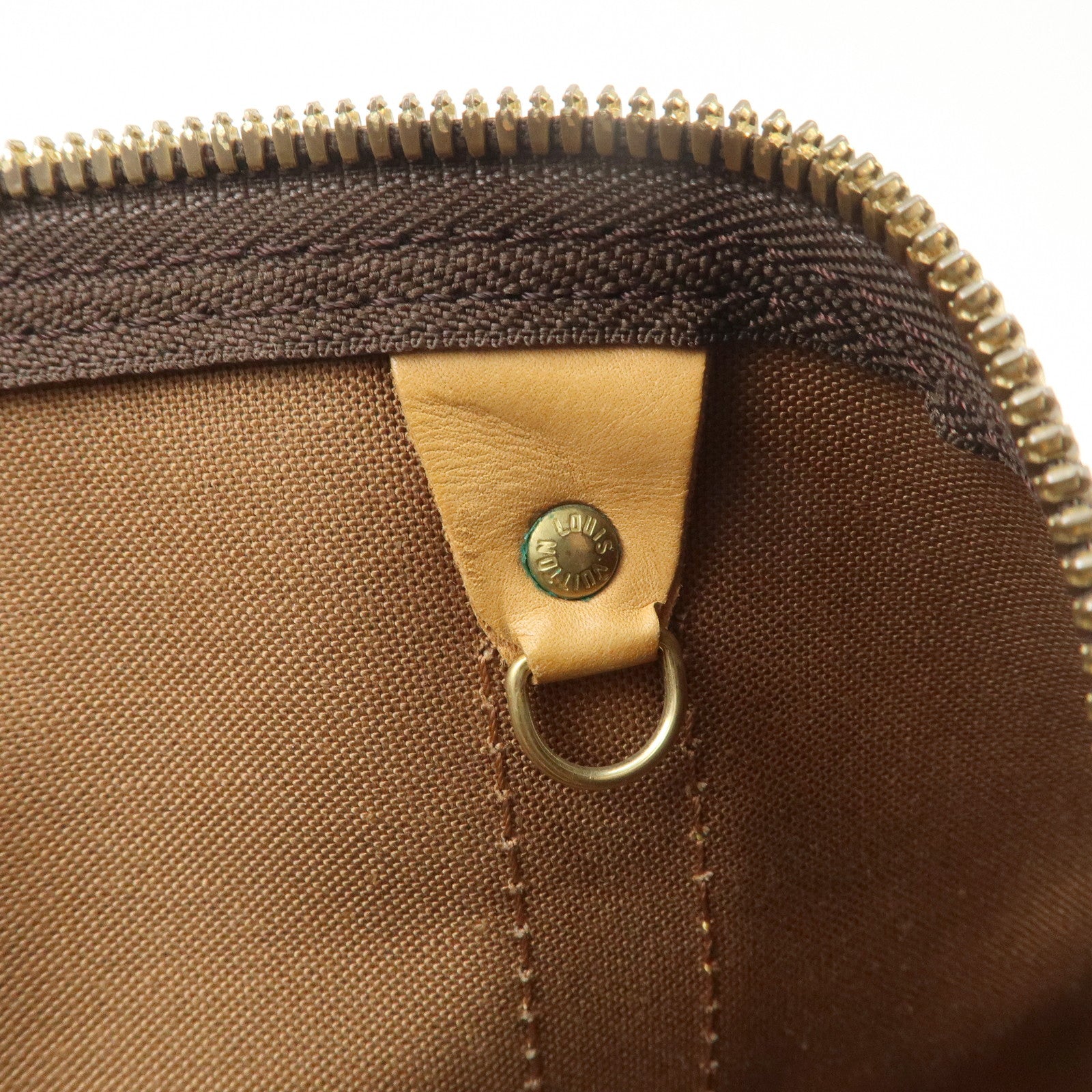Louis Vuitton Monogram Keep All 50 Bag Boston Bag Brown M41426 Used