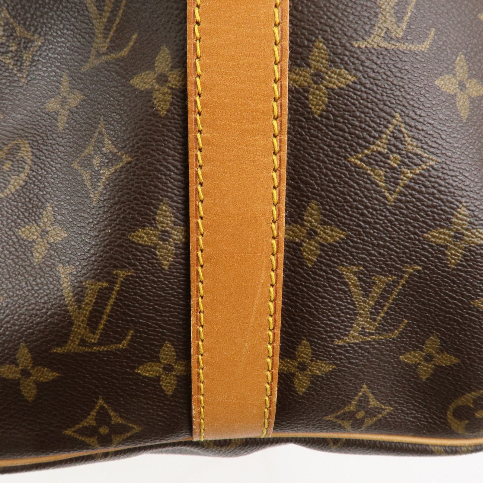 Louis Vuitton Monogram Keep All Bandouliere 45 Boston Bag M41418