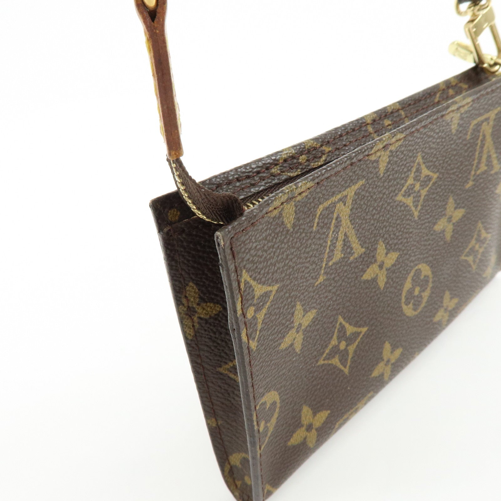 Louis Vuitton Monogram Pouch for Bucket PM Bag Pouch Brown