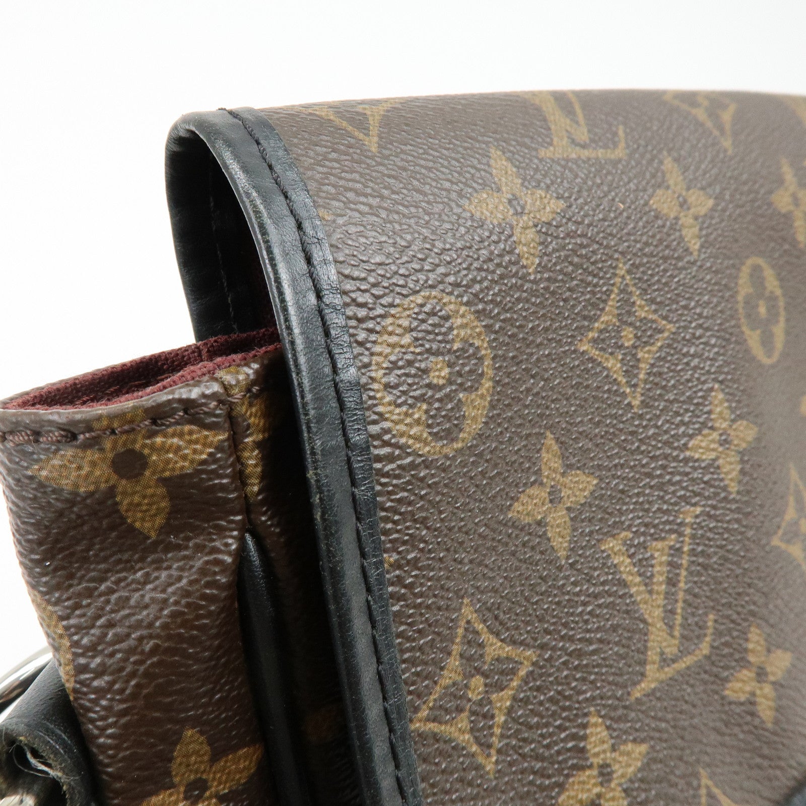 Louis Vuitton Monogram Macassar Bass PM Shoulder Bag Brown M56717