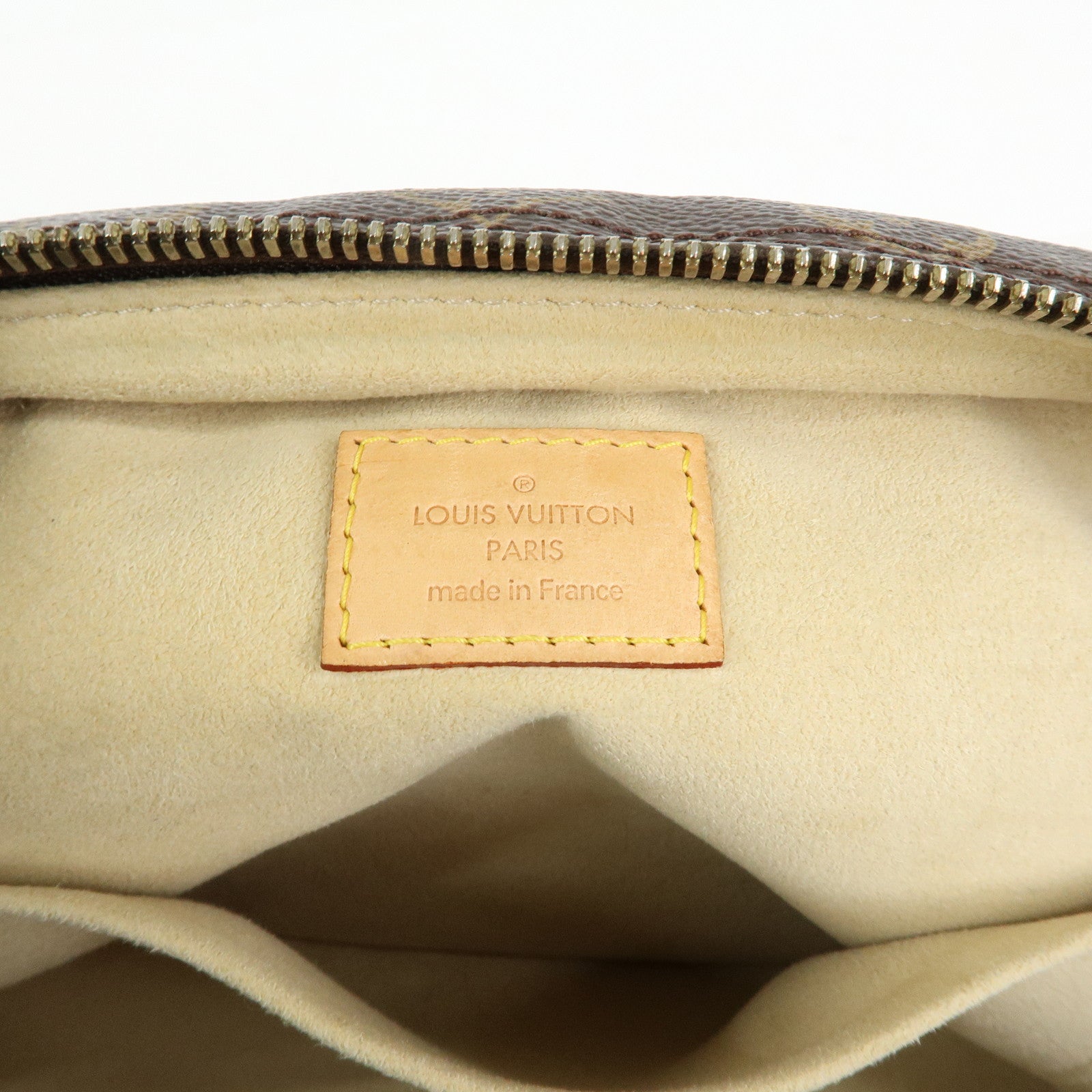 Louis Vuitton Monogram Manhattan PM Hand Bag Brown M40026