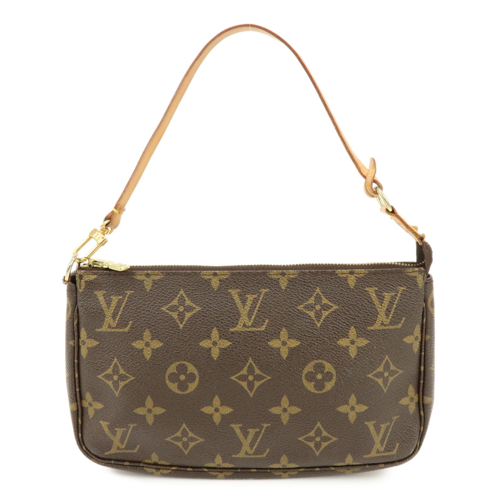 Louis Vuitton Monogram Pochette Accessoires Pouch Hand Bag M51980