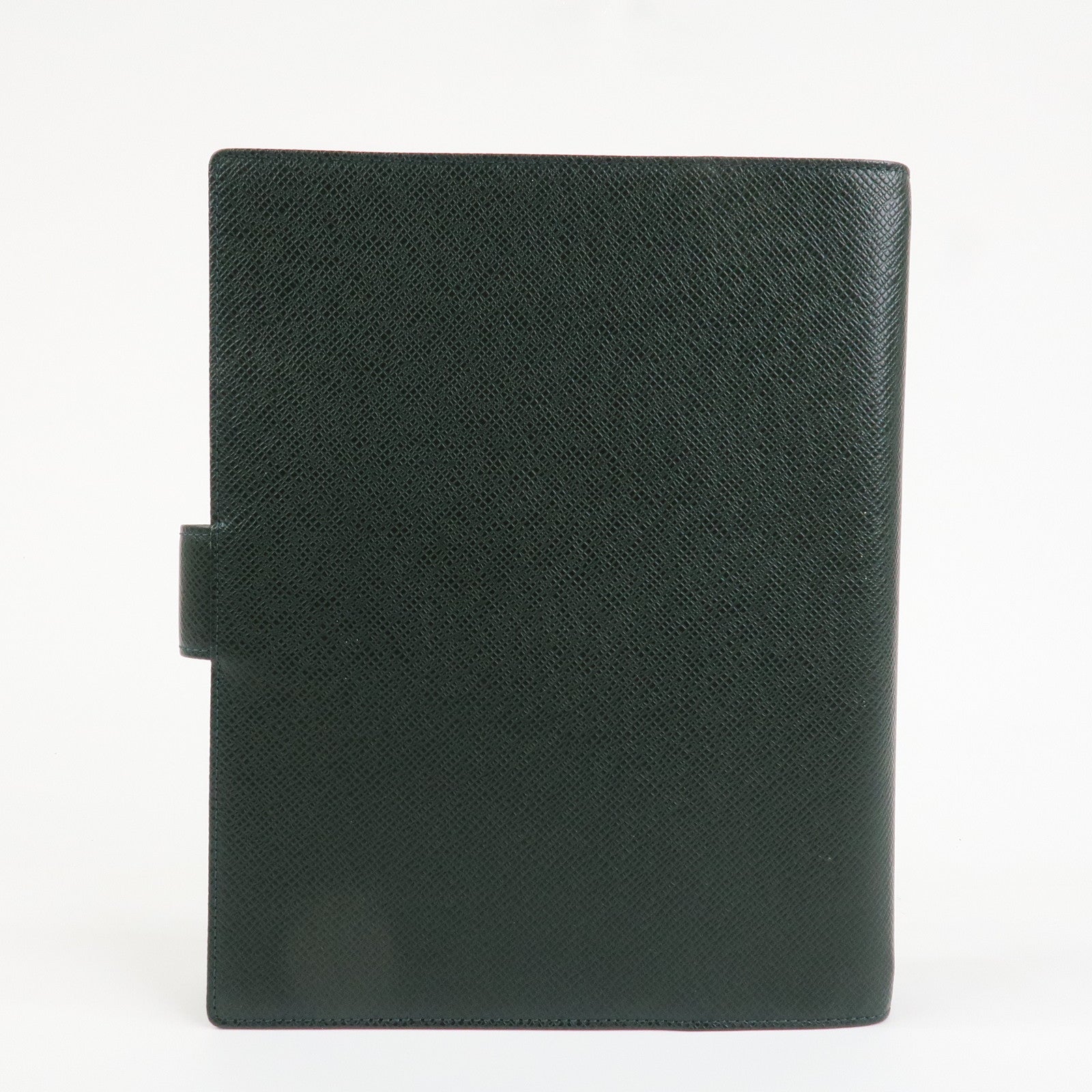 Louis Vuitton Taiga Leather Agenda GM Planner Cover Epicea R20404 Used