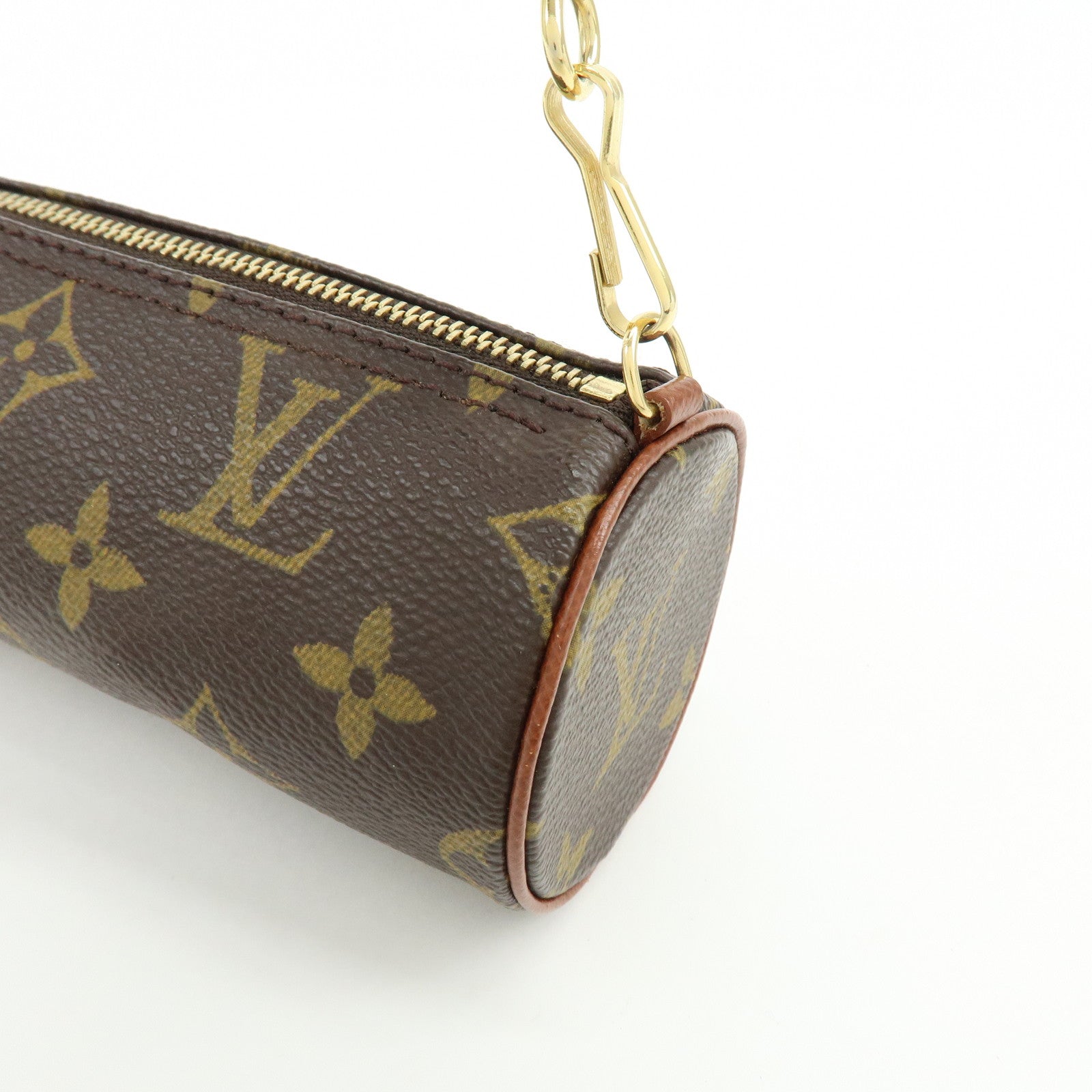 Louis Vuitton Monogram Mini Pouch for Papillon Bag Brown