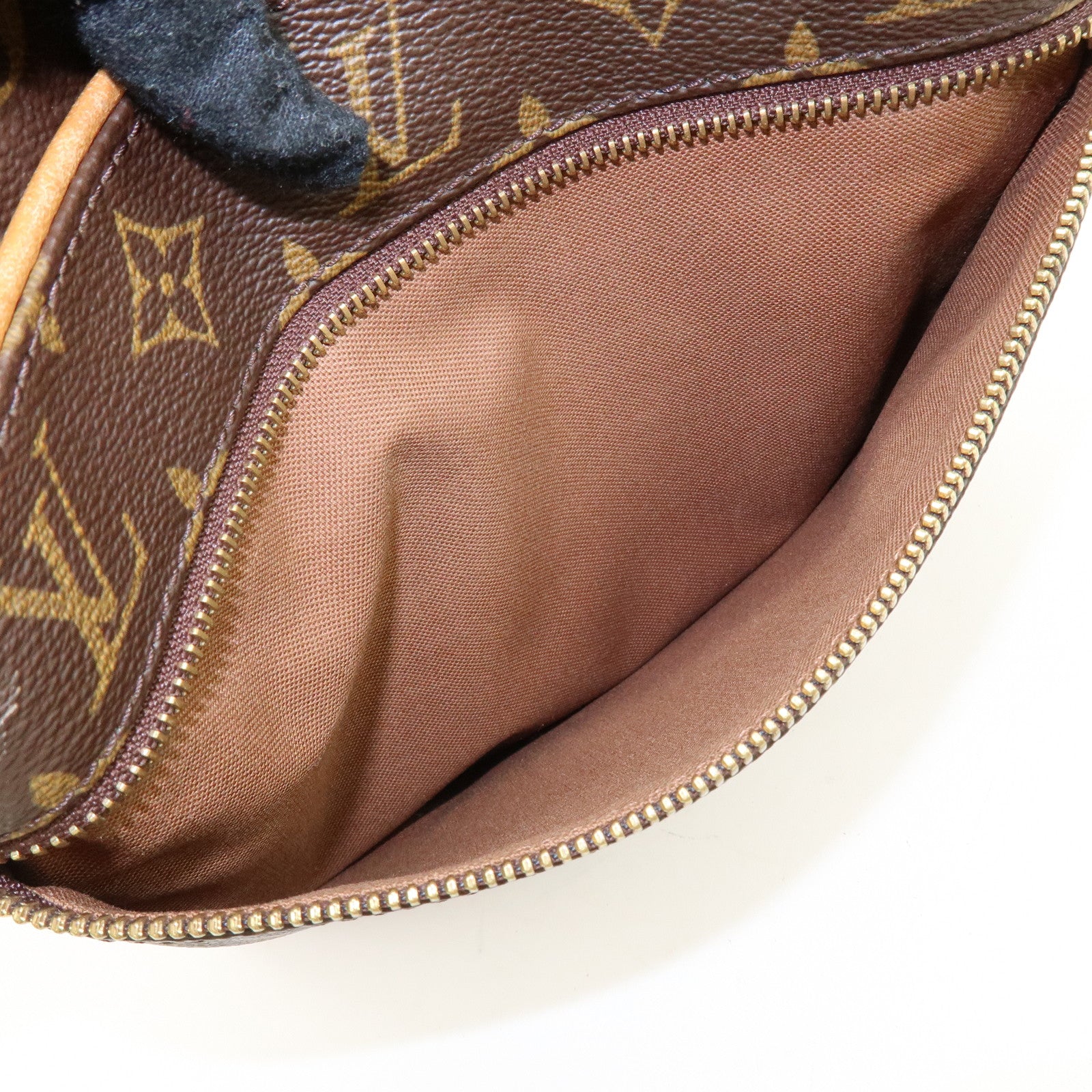 Louis Vuitton Monogram Pochette Valmy Shoulder Bag Brown M40524