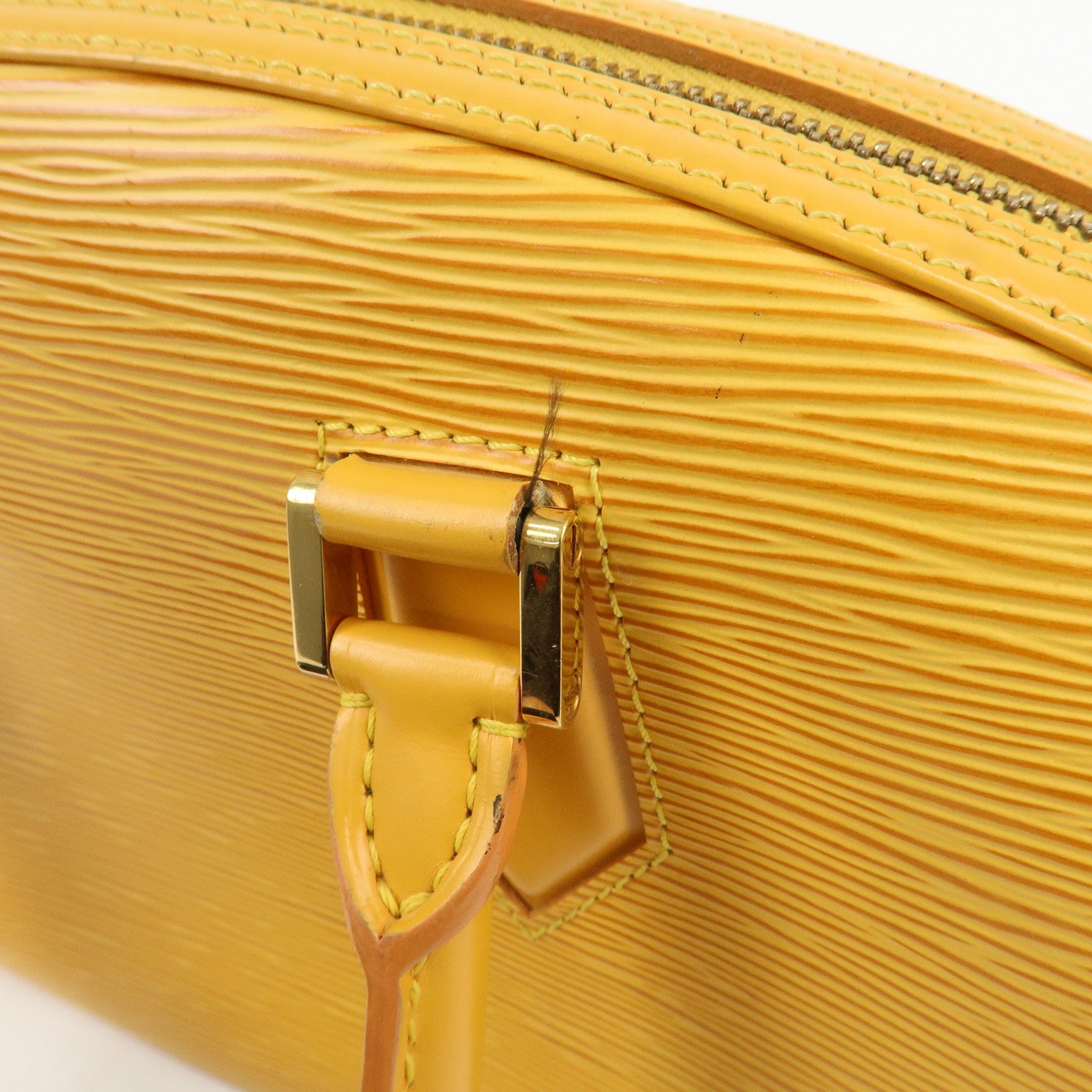 Louis Vuitton Epi Jasmine Hand Bag Tassilli Yellow M52089