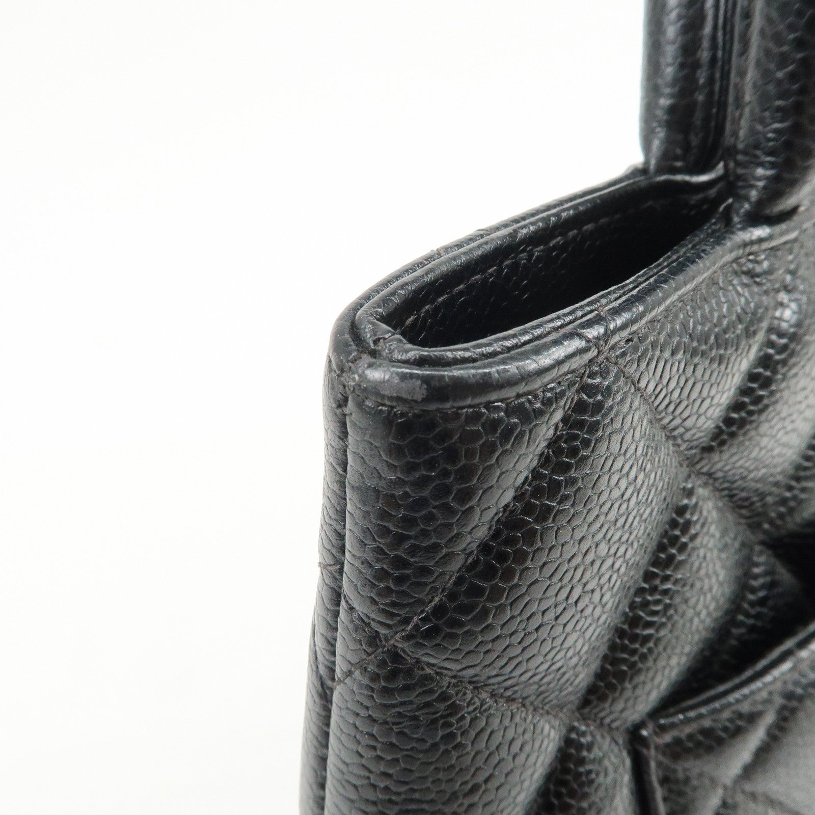 CHANEL Matelasse COCO Mark Medallion Tote Bag Hand Bag A01804