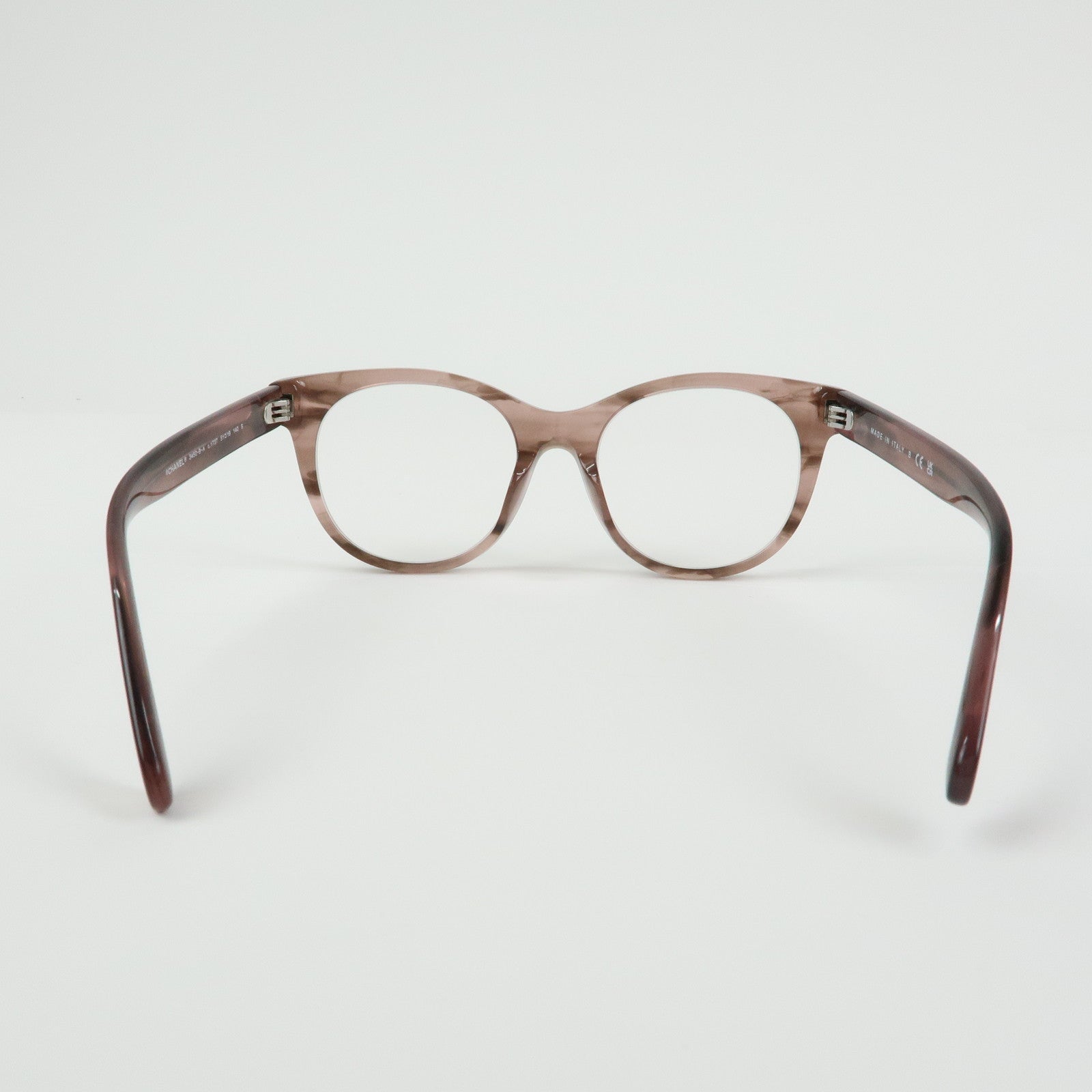 CHANEL COCO Mark Plastic Glasses Fashion Glasses Brown 3450-B-A