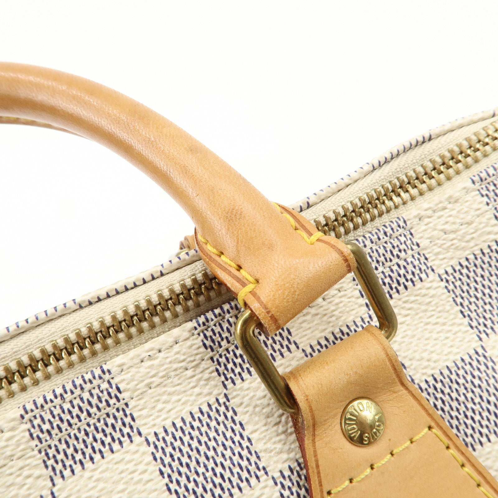 Louis Vuitton Damier Azur Speedy 30 Boston Bag Hand Bag N41370