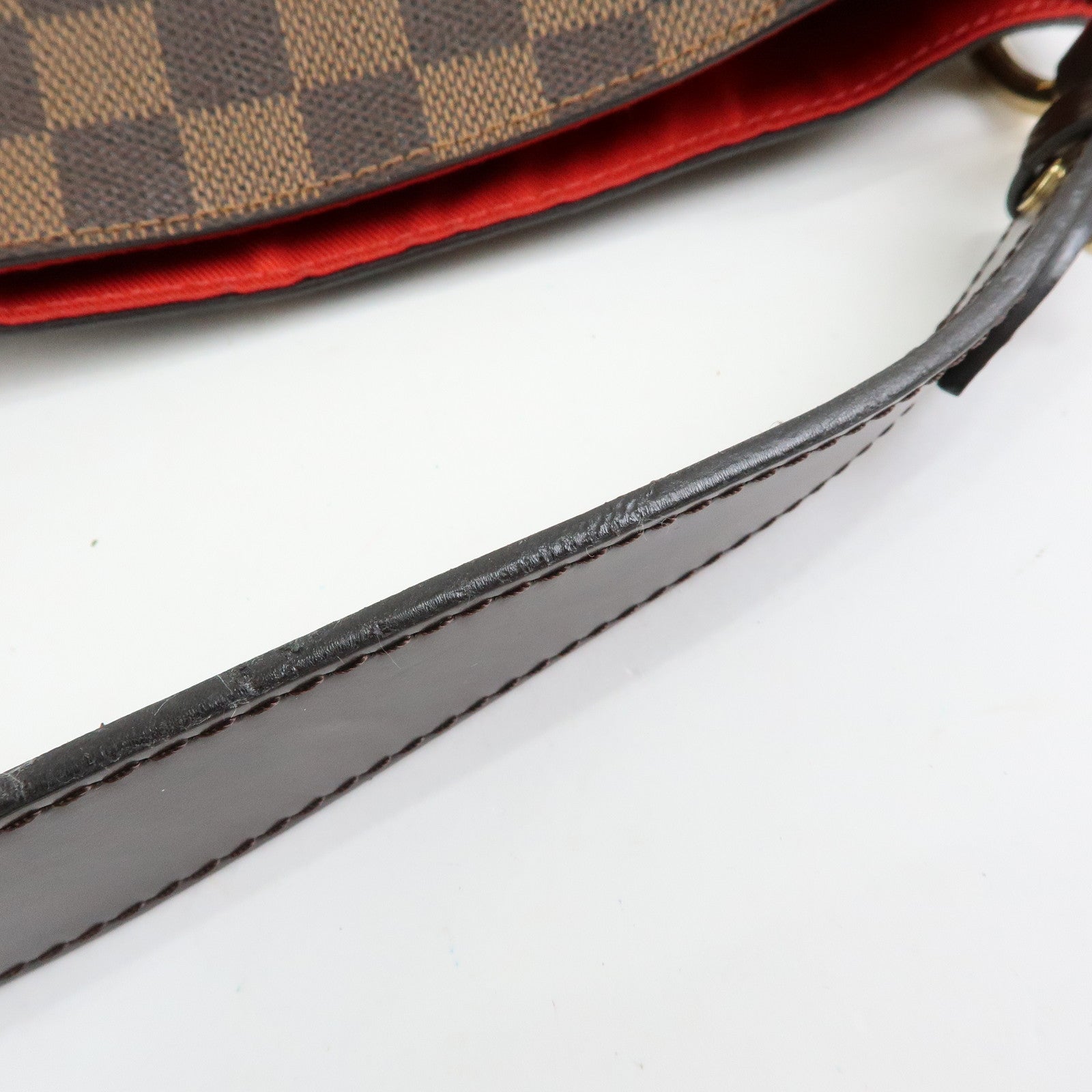 Louis Vuitton Damier Graceful MM Shoulder Bag Damier Ebene N44045