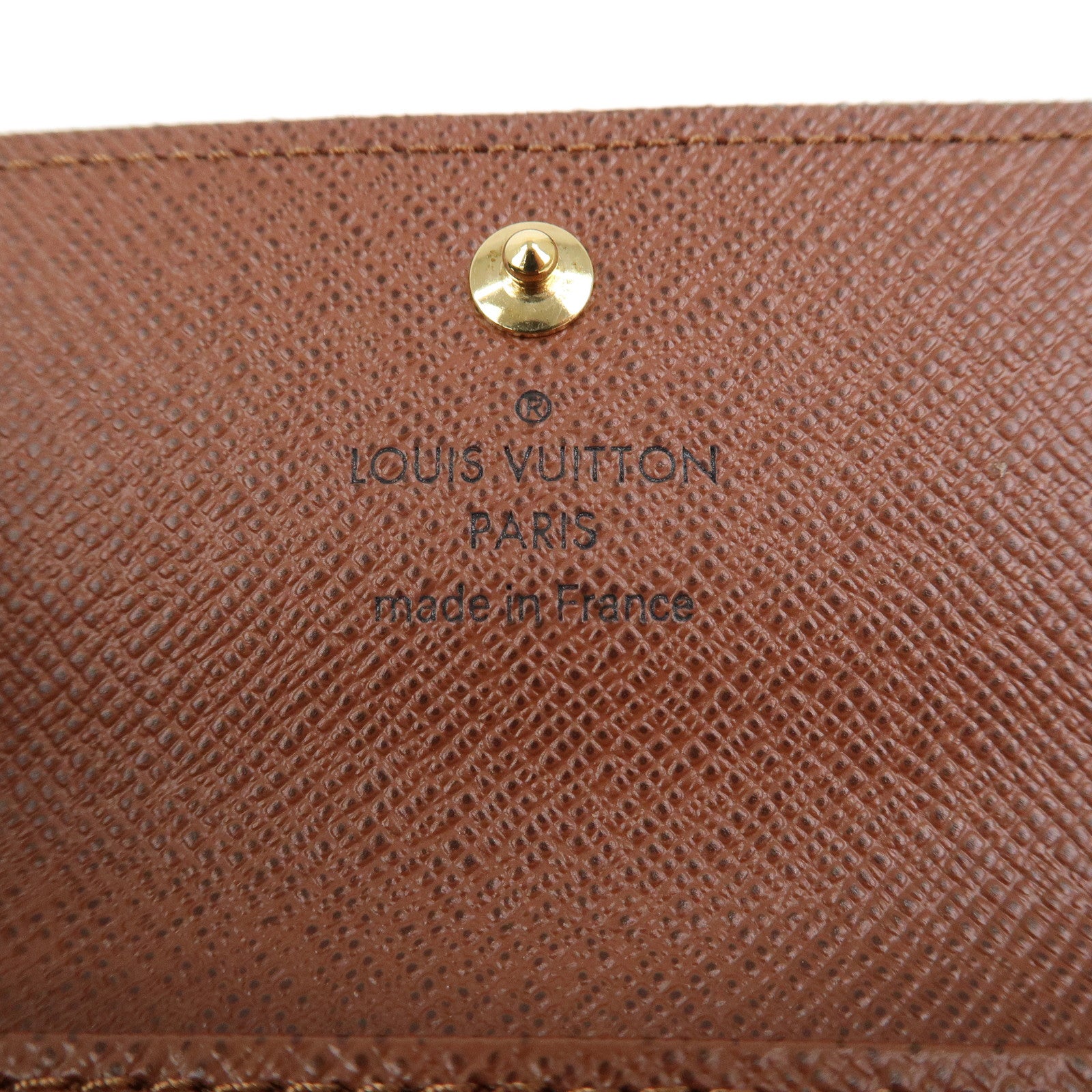 Louis Vuitton Monogram Multicles 4 Key Case Key Holder Brown M69517