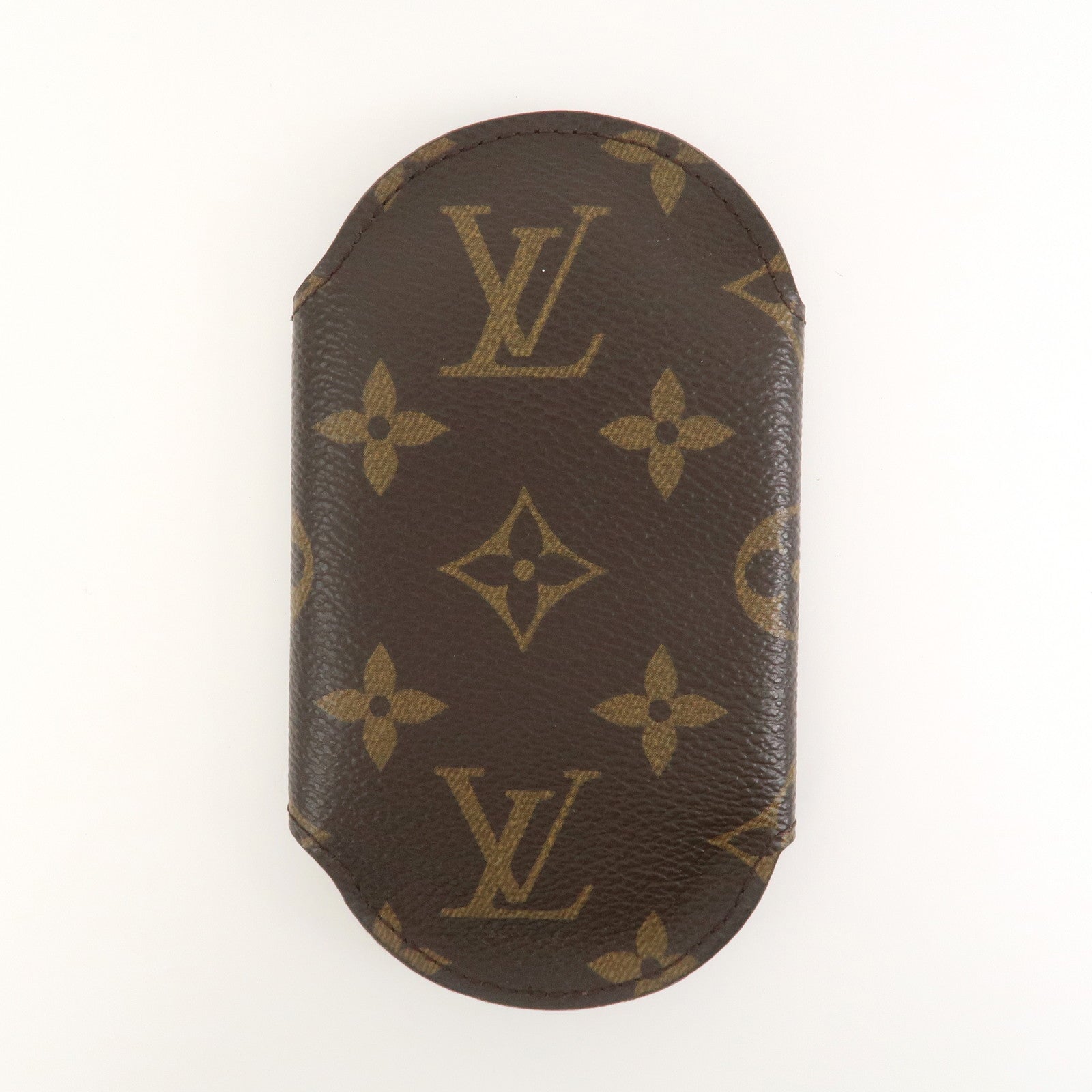 Louis Vuitton Monogram Rond GM Canvas Key Case Brown M60116