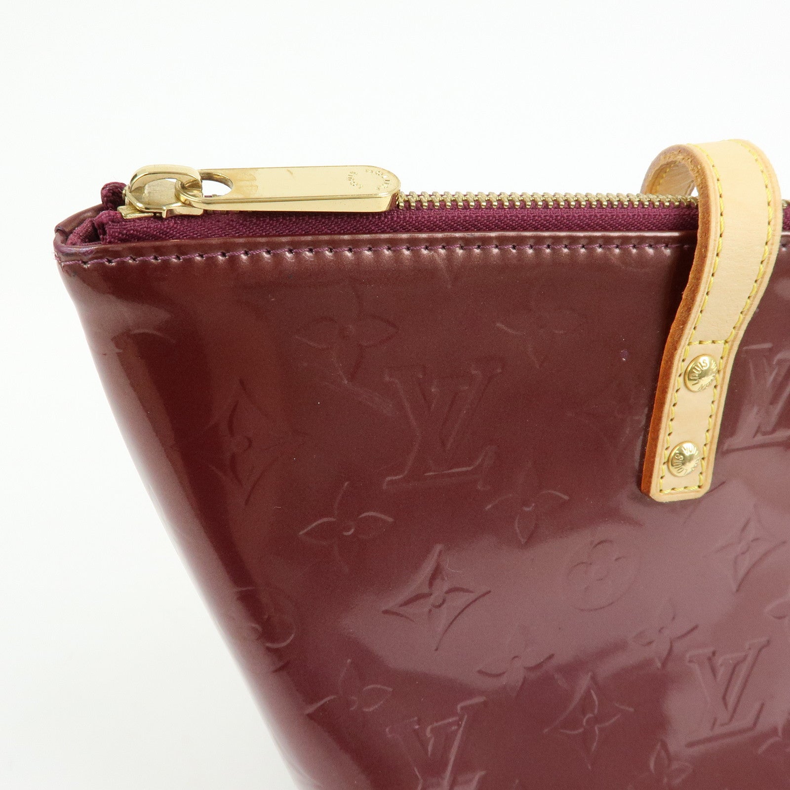 Louis Vuitton Monogram Vernis Bellevue PM Hand Bag Violet M93584