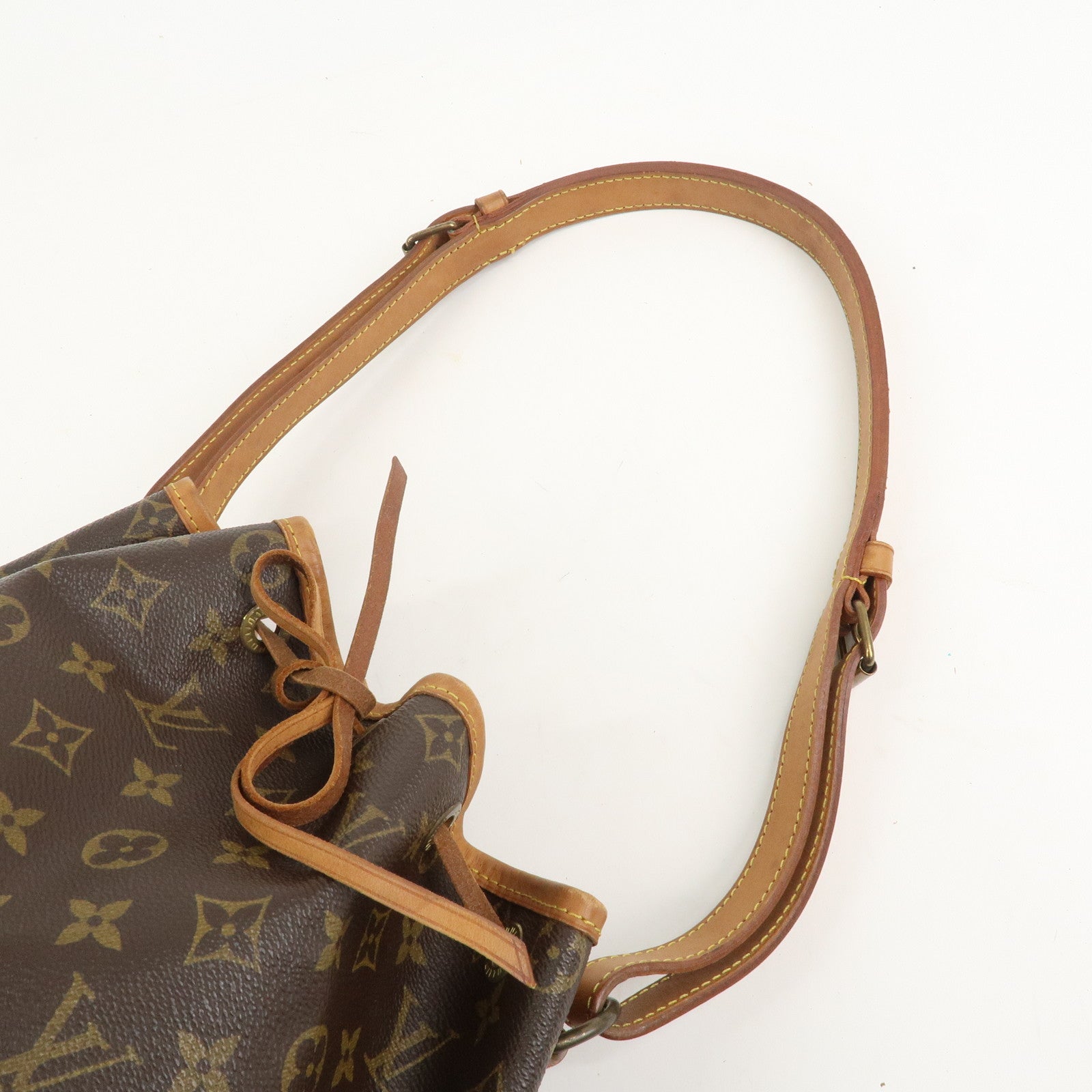 Louis Vuitton Monogram Noe Shoulder Bag Hand Bag Brown M42224