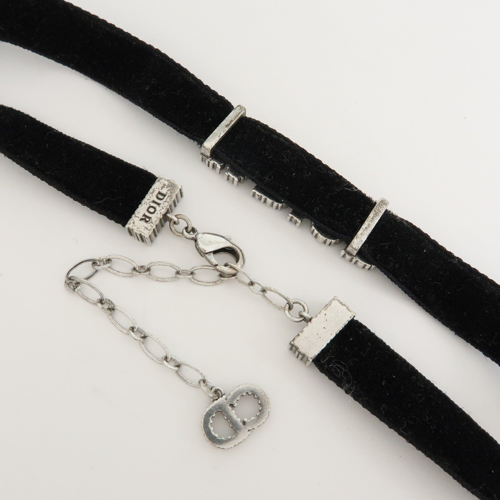Christian Dior J'ADIOR Set of 3 Metal Rhinestone Necklace Choker