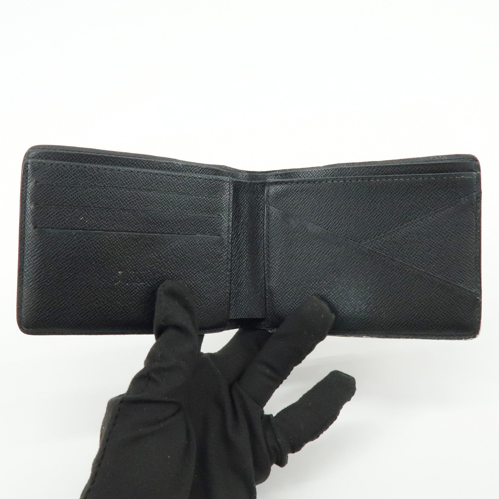 Louis Vuitton Damier Graphite Set of Compact Wallet N62664/N62663