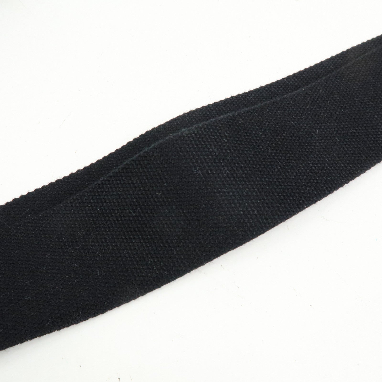 PRADA Triangle Logo Canapa Canvas 2Way Tote Hand Bag Black BN2642