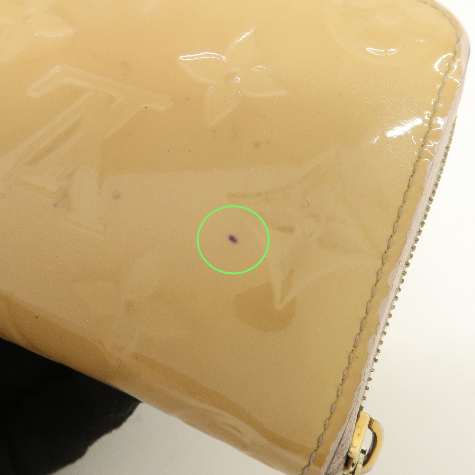 Louis Vuitton Monogram Vernis Leather Set of 2 Wallet M91979/M90203