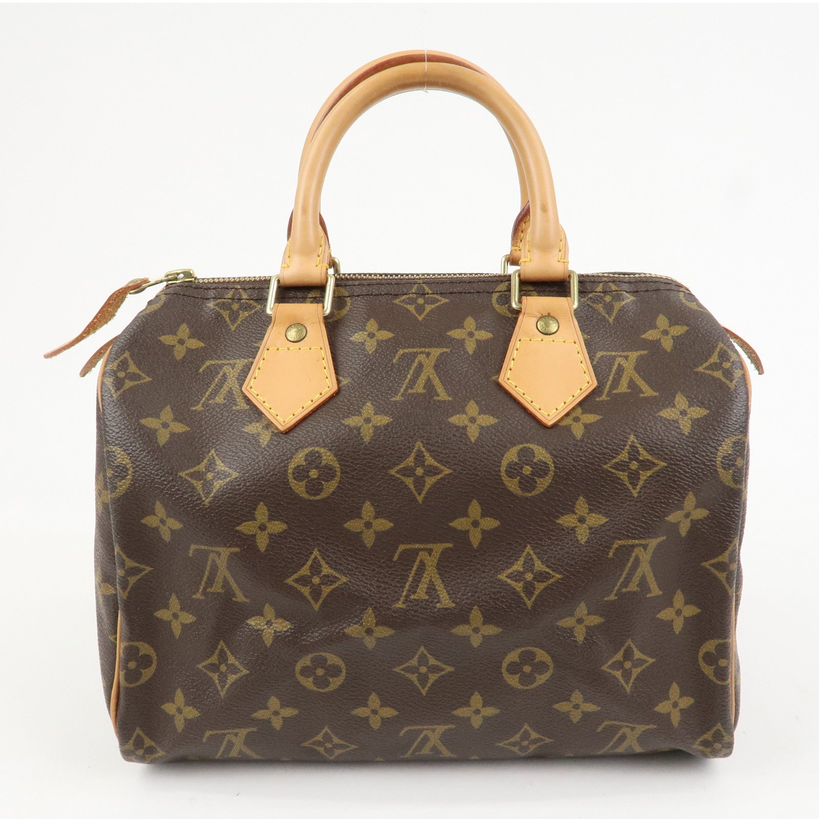 Louis Vuitton Monogram Speedy 25 Boston Bag Hand Bag Brown M41528