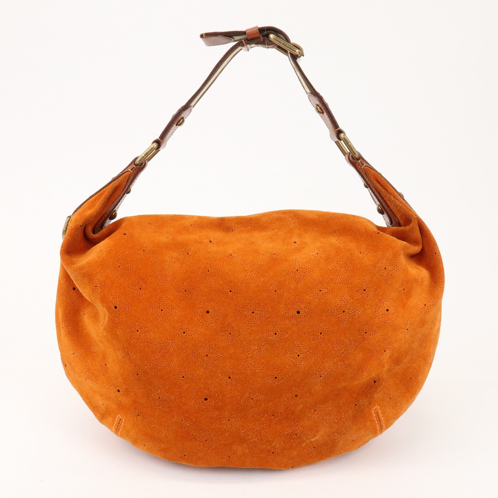 Louis Vuitton Monogram Mahina Onata GM Shoulder Bag Orange M95119