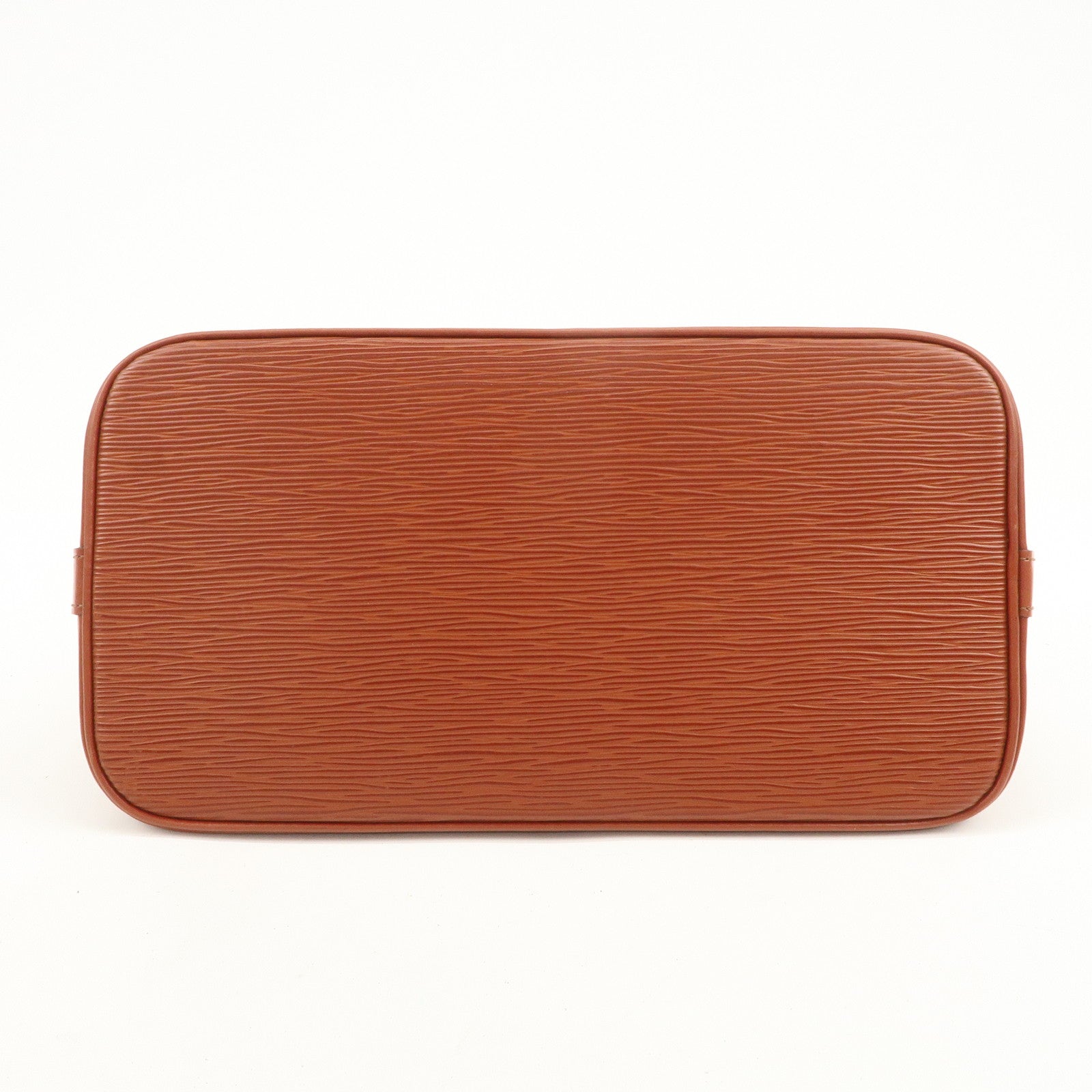 Louis Vuitton Epi Leather Alma PM Hand Bag Kenya Brown M52143