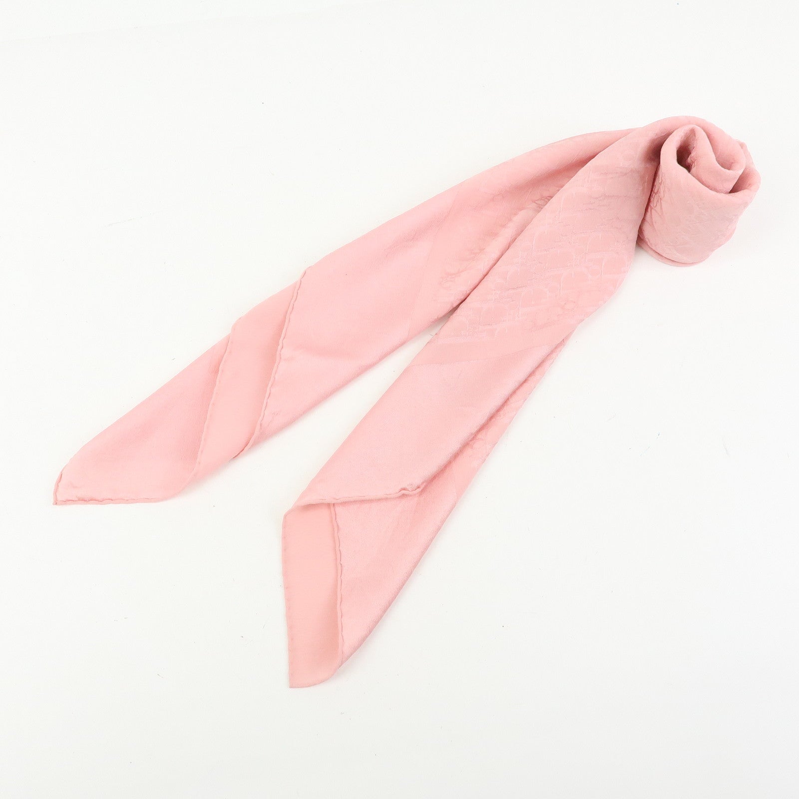 Christian Dior Trotter Silk 100% Scarf Pink