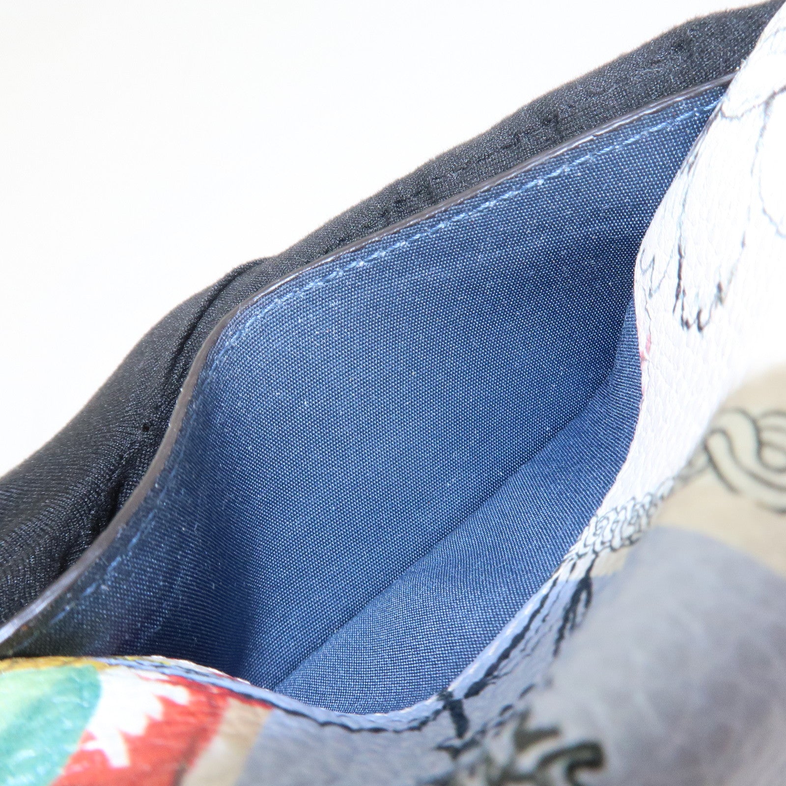 Ferragamo Gancini Leather Fragment Case Card Case Multicolor