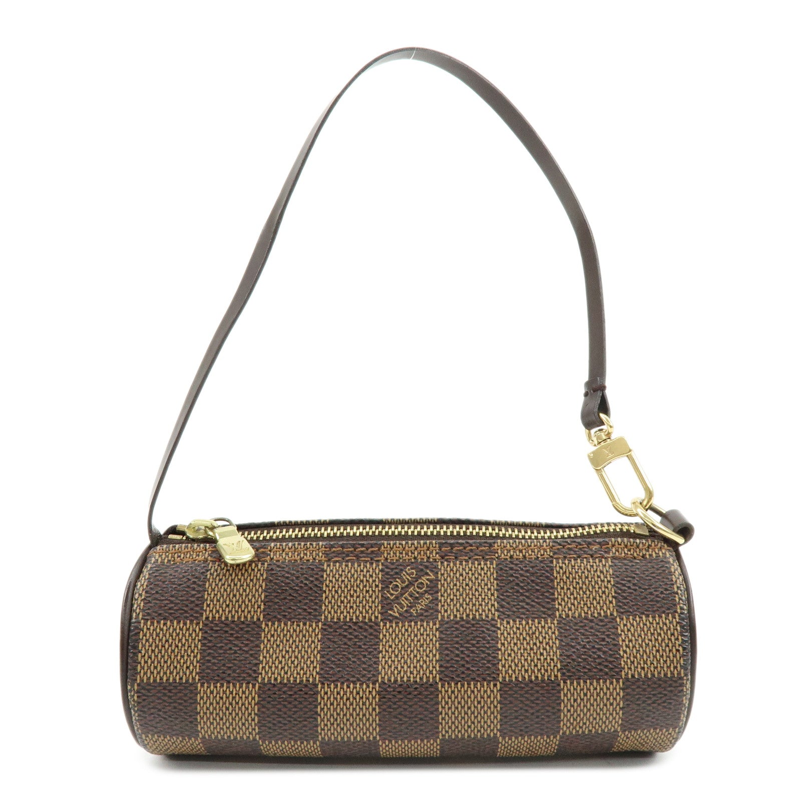 Louis Vuitton Damier Ebene Mini Pouch for Papillon Bag Brown