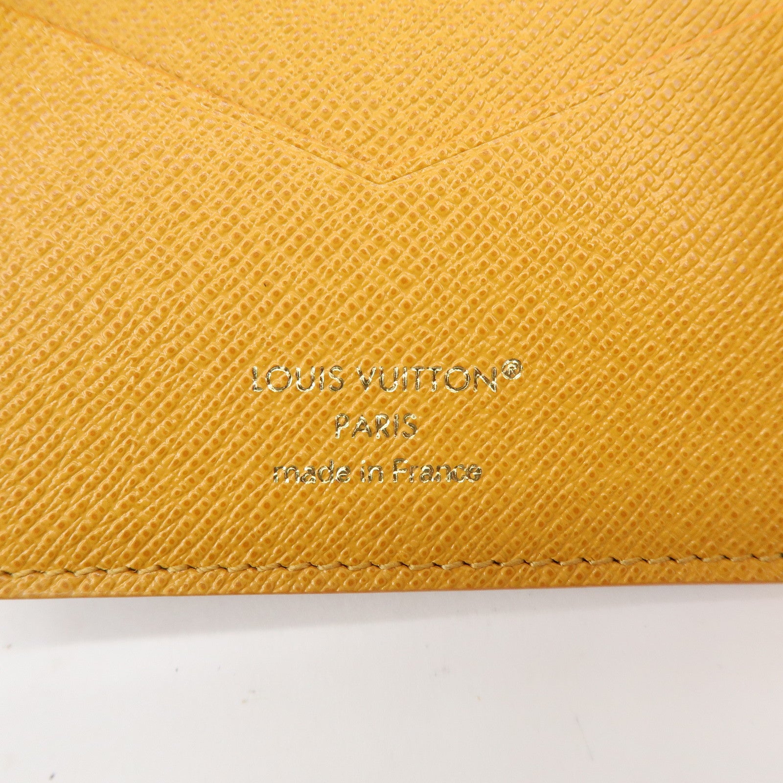 Louis Vuitton Monogram Canvas Couverture Passport Case Dune M14621