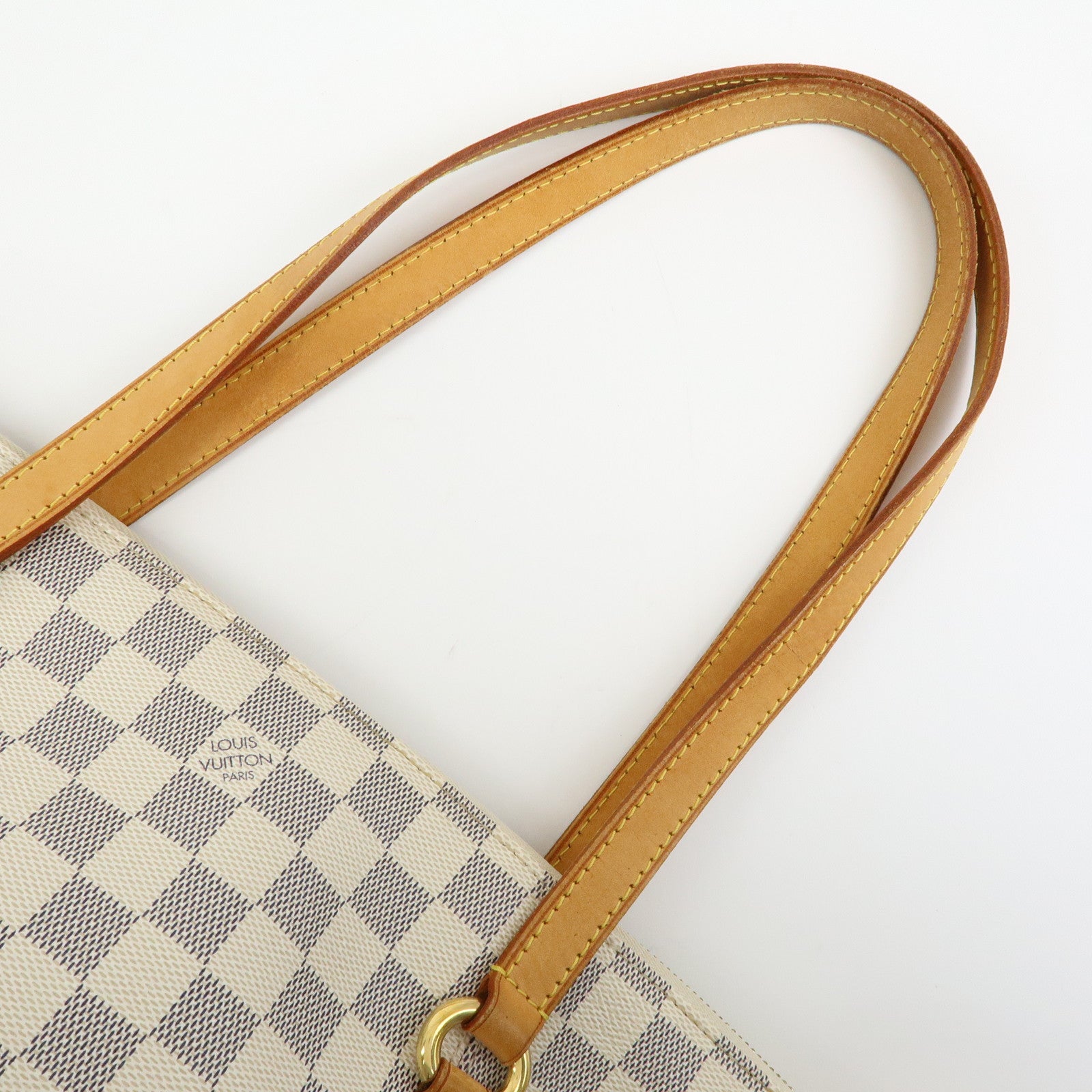 Louis Vuitton Damier Azur Totally MM Tote Bag Shoulder Bag N51262