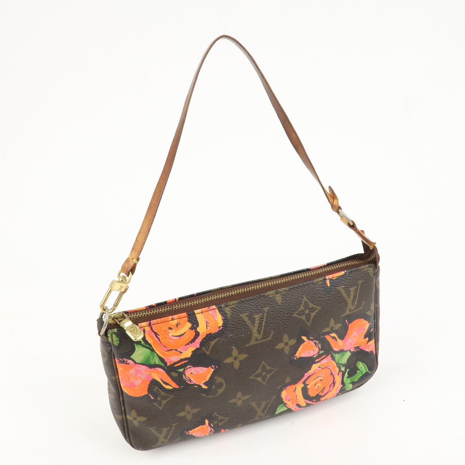 Louis Vuitton Monogram Rose Pochette Accessoires Pouch M48615