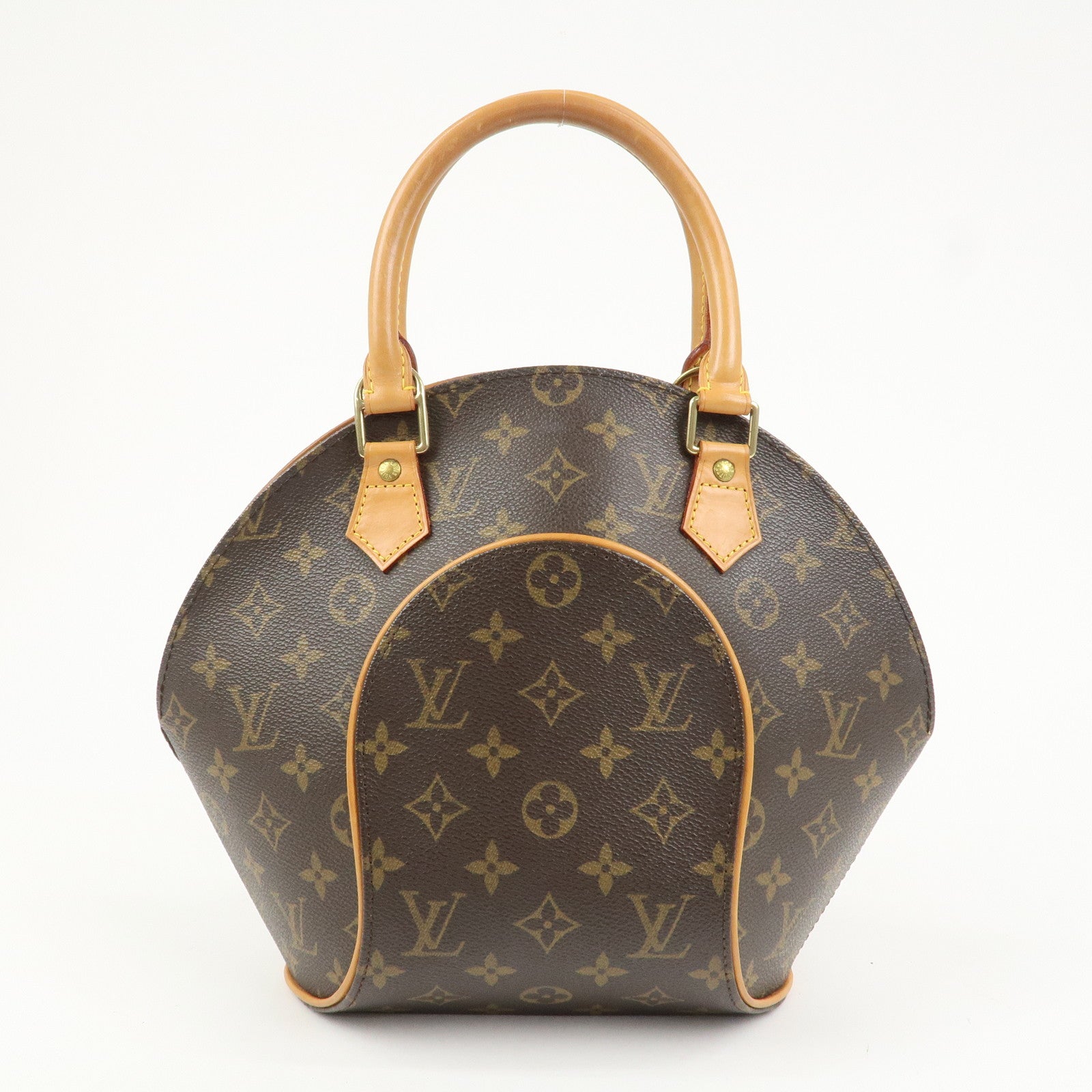 Louis Vuitton Monogram Ellipse PM Hand Bag Brown M51127