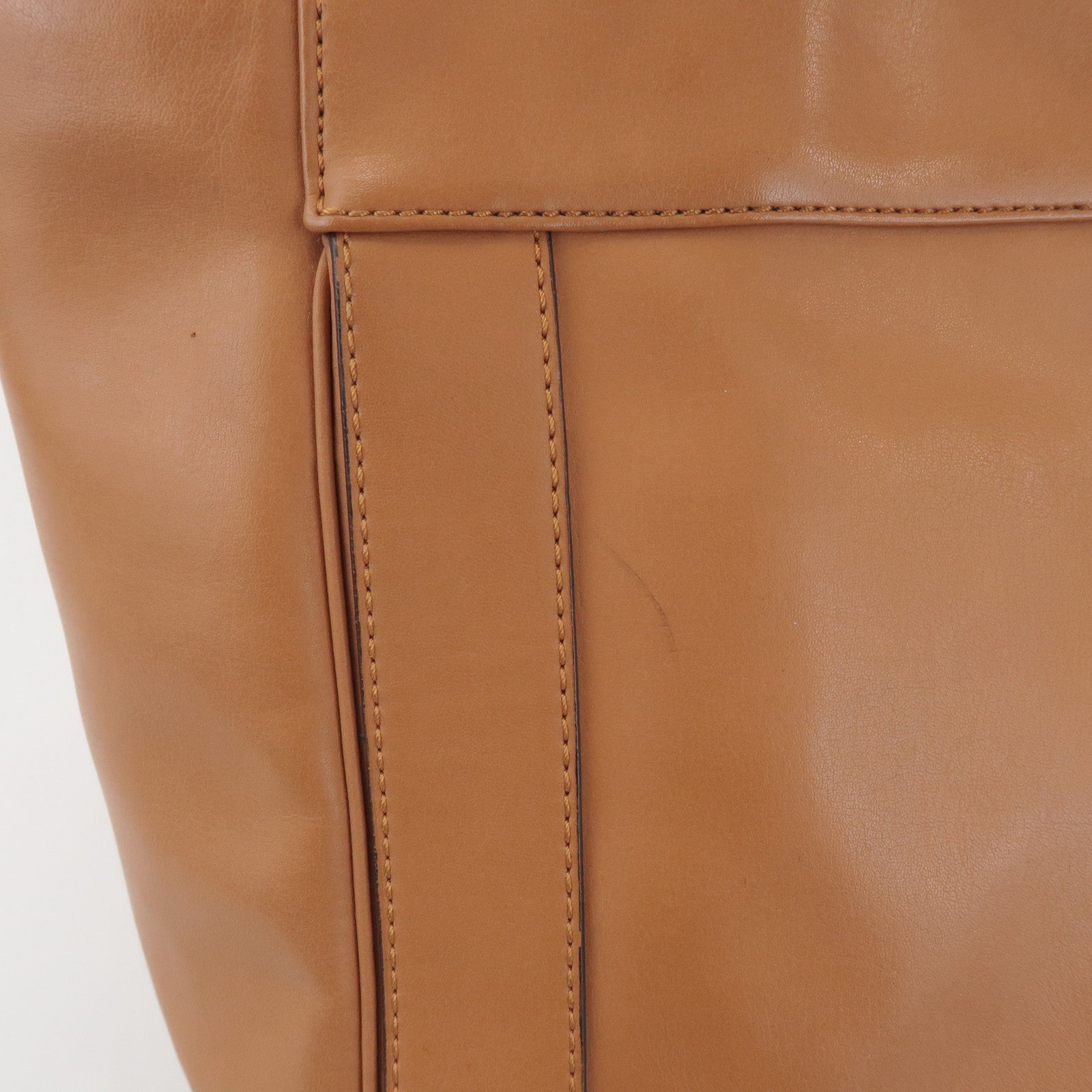 Chloe Eden Leather Tote Bag Shoulder Bag Hand Bag Brown