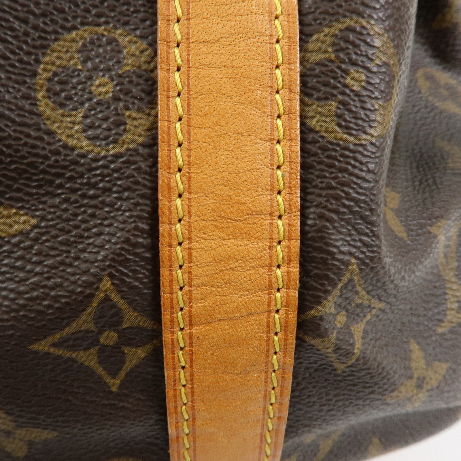 Louis Vuitton Monogram Petit Noe Shoulder Bag Brown M42226