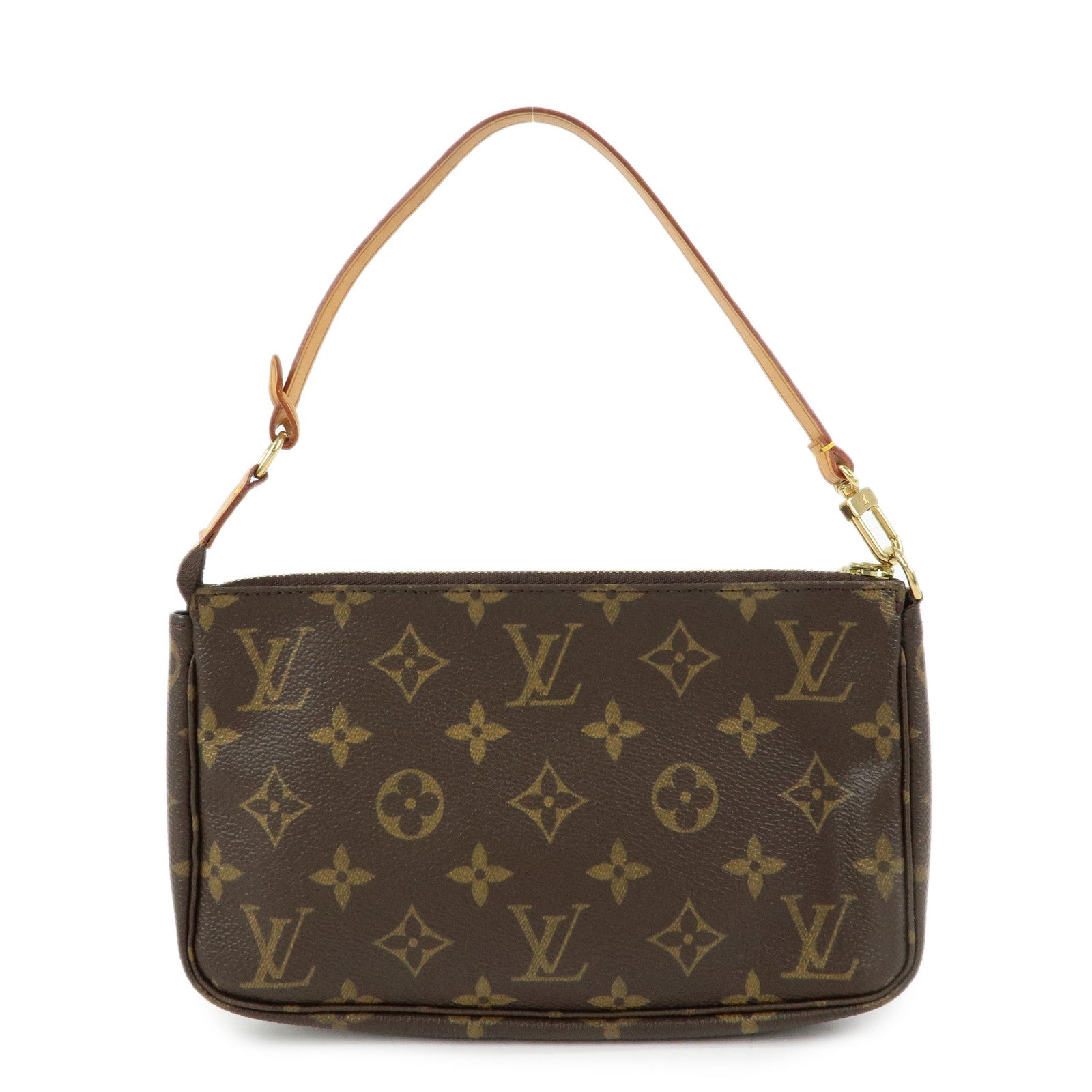Louis Vuitton Monogram Pochette Accessoires Pouch Hand Bag M51980