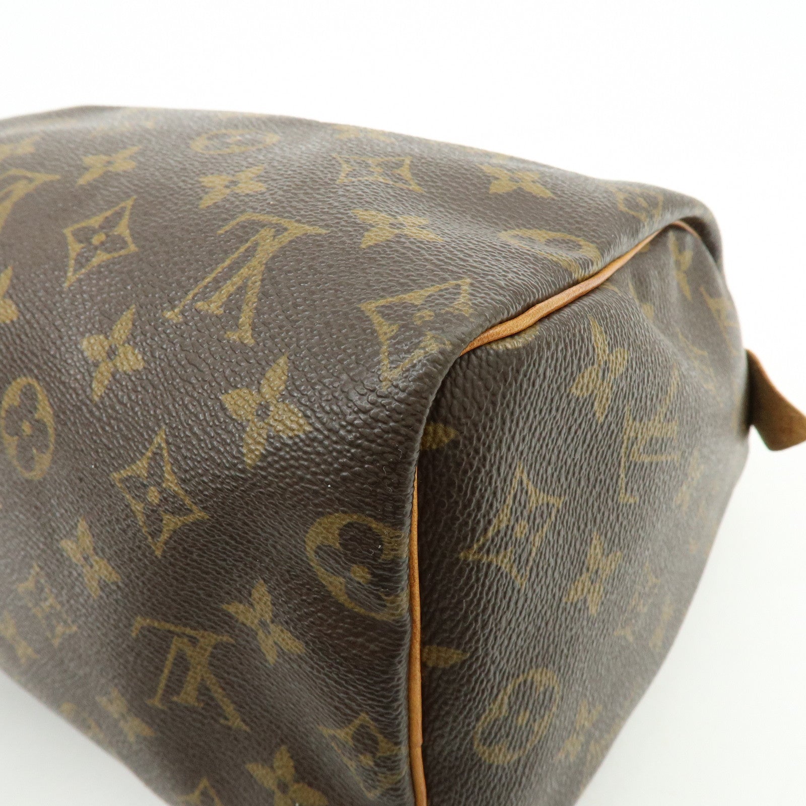Louis Vuitton Monogram Speedy 25 Boston Bag Hand Bag Brown M41528