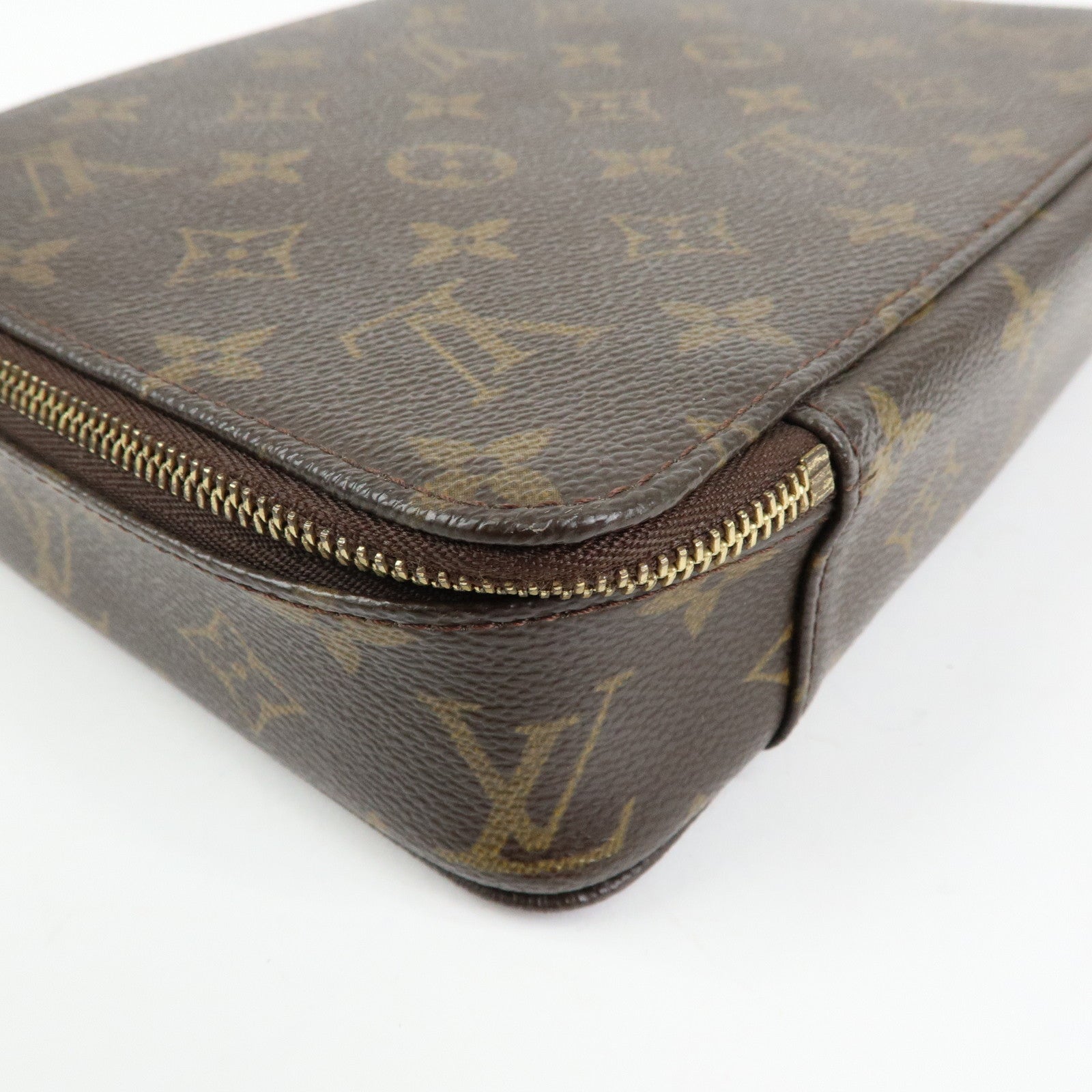 Louis Vuitton Monogram Posh Monte Carlo Jewelry Box Brown M47350