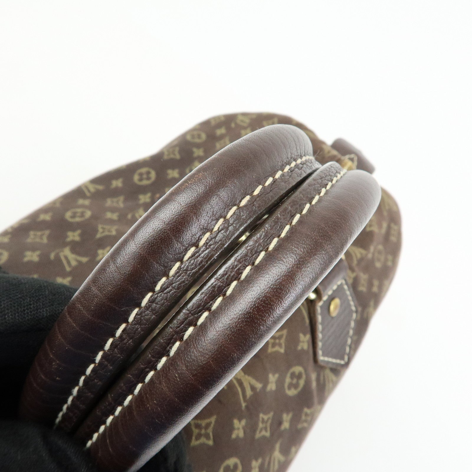 Louis Vuitton Monogram Mini Lin Speedy 30 Boston Bag Ebene M95224
