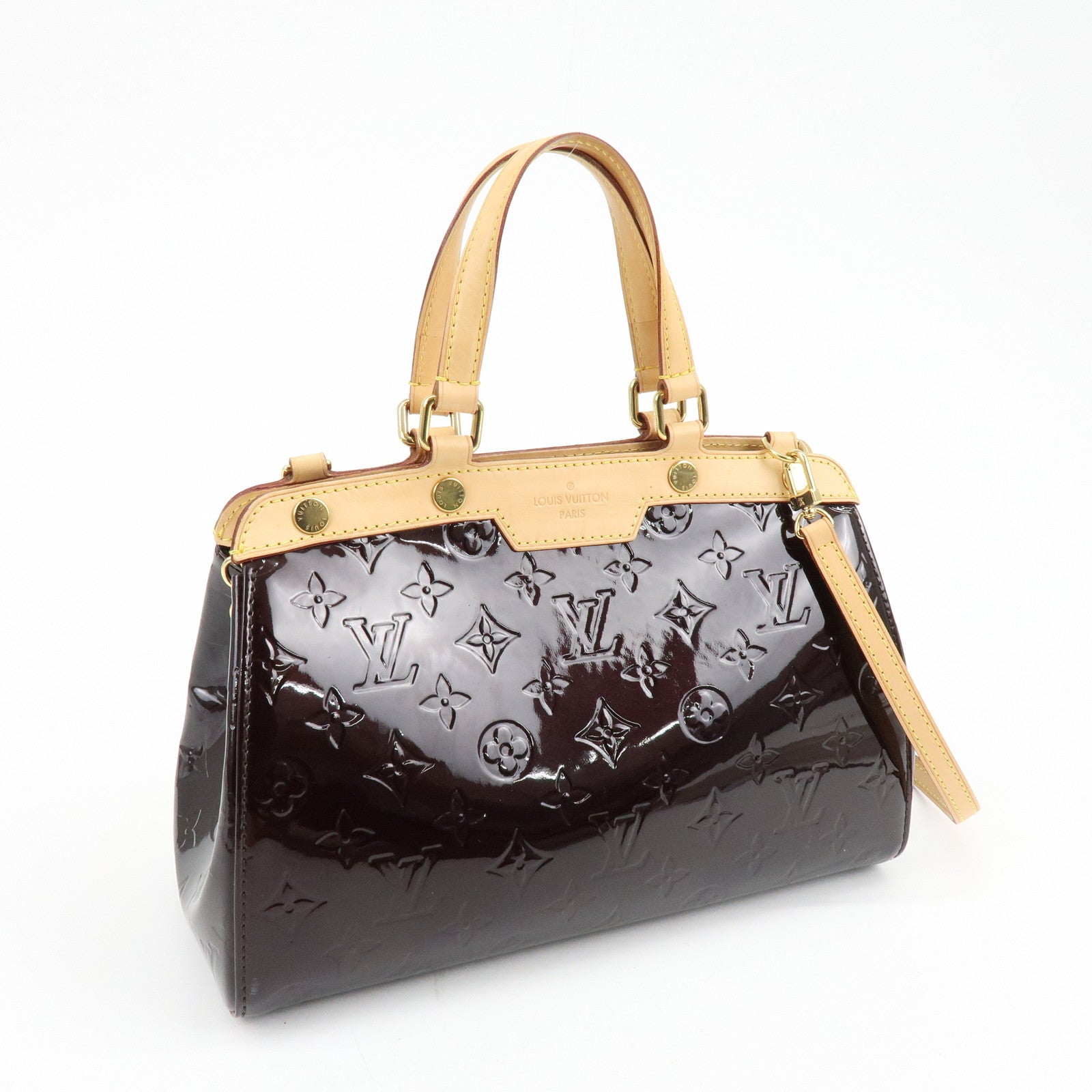 Louis Vuitton Brea PM Monogram Vernis Leather 2 Way Bag M91622
