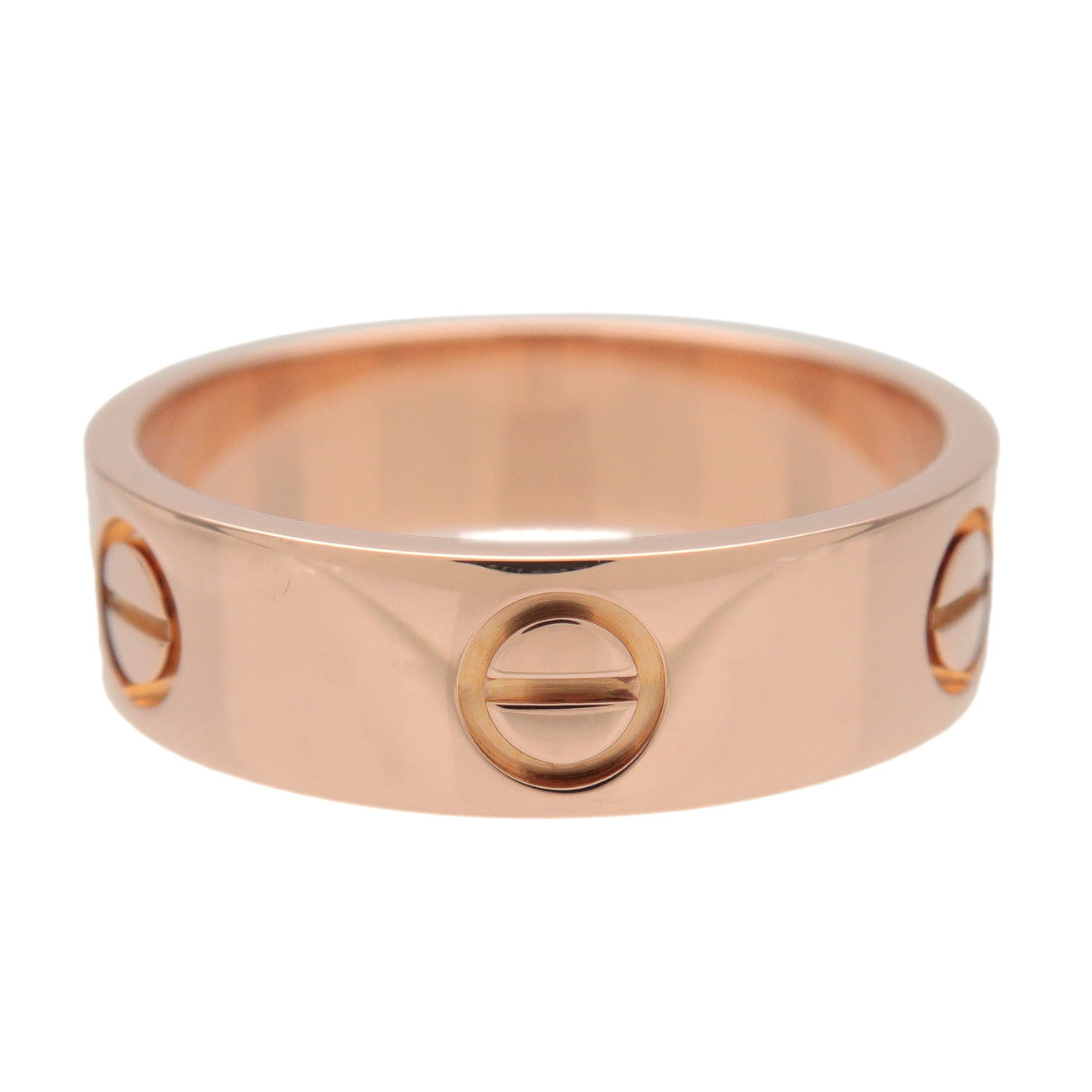 Cartier Love Ring K18 750PG Rose Gold #55 US7.25 EU55 HK16