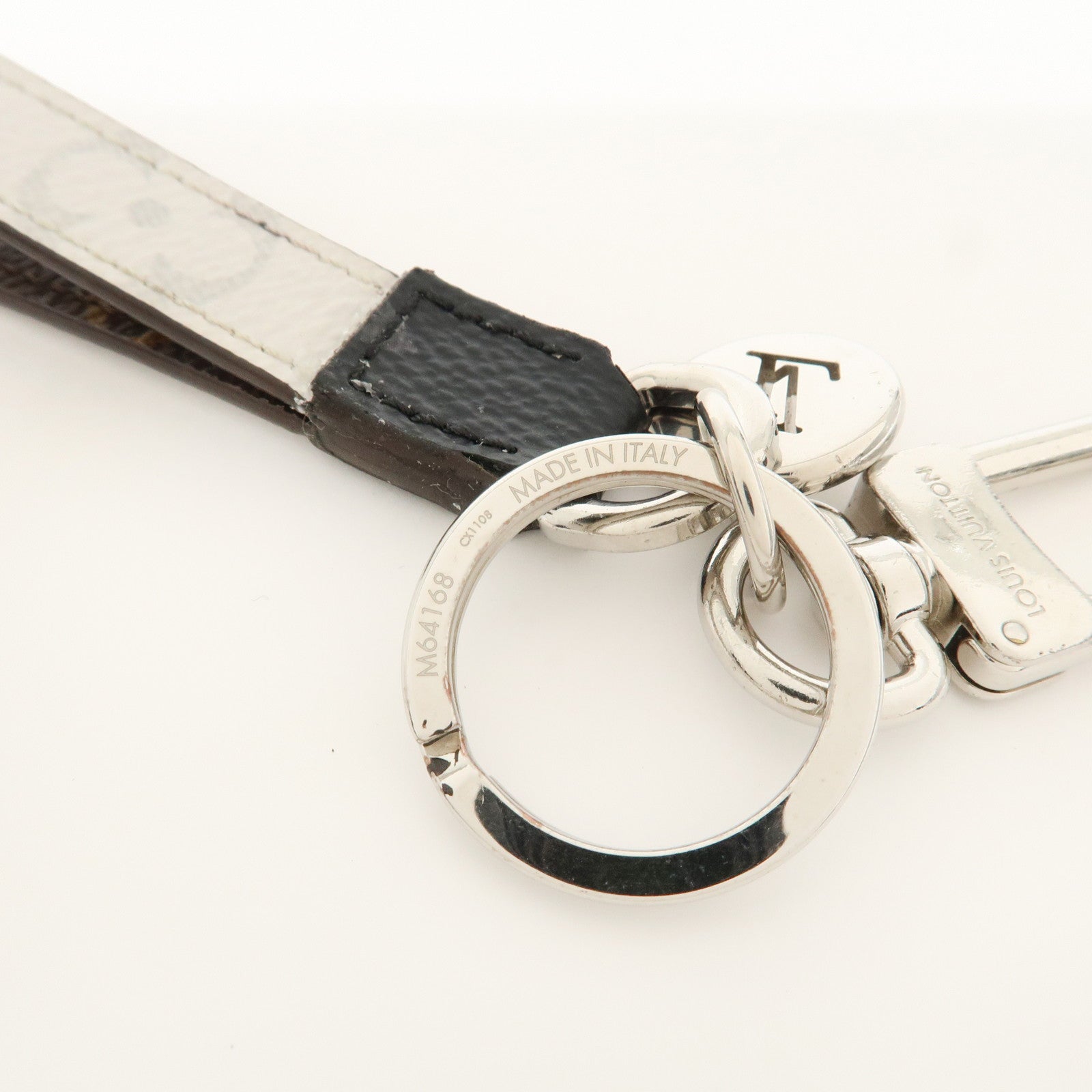 Louis Vuitton Monogram Porte Cles Dragonne Key Chain M64168