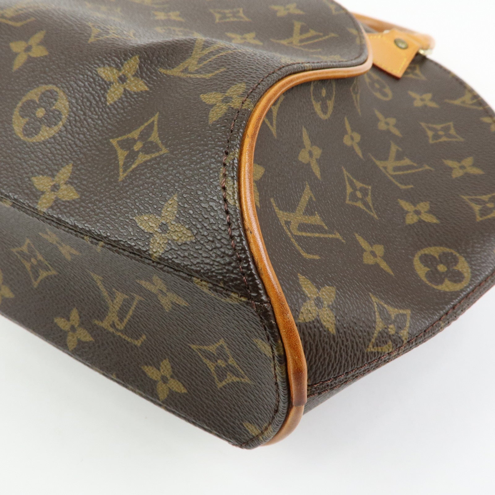 Louis Vuitton Monogram Ellipse PM Hand Bag Brown M51127