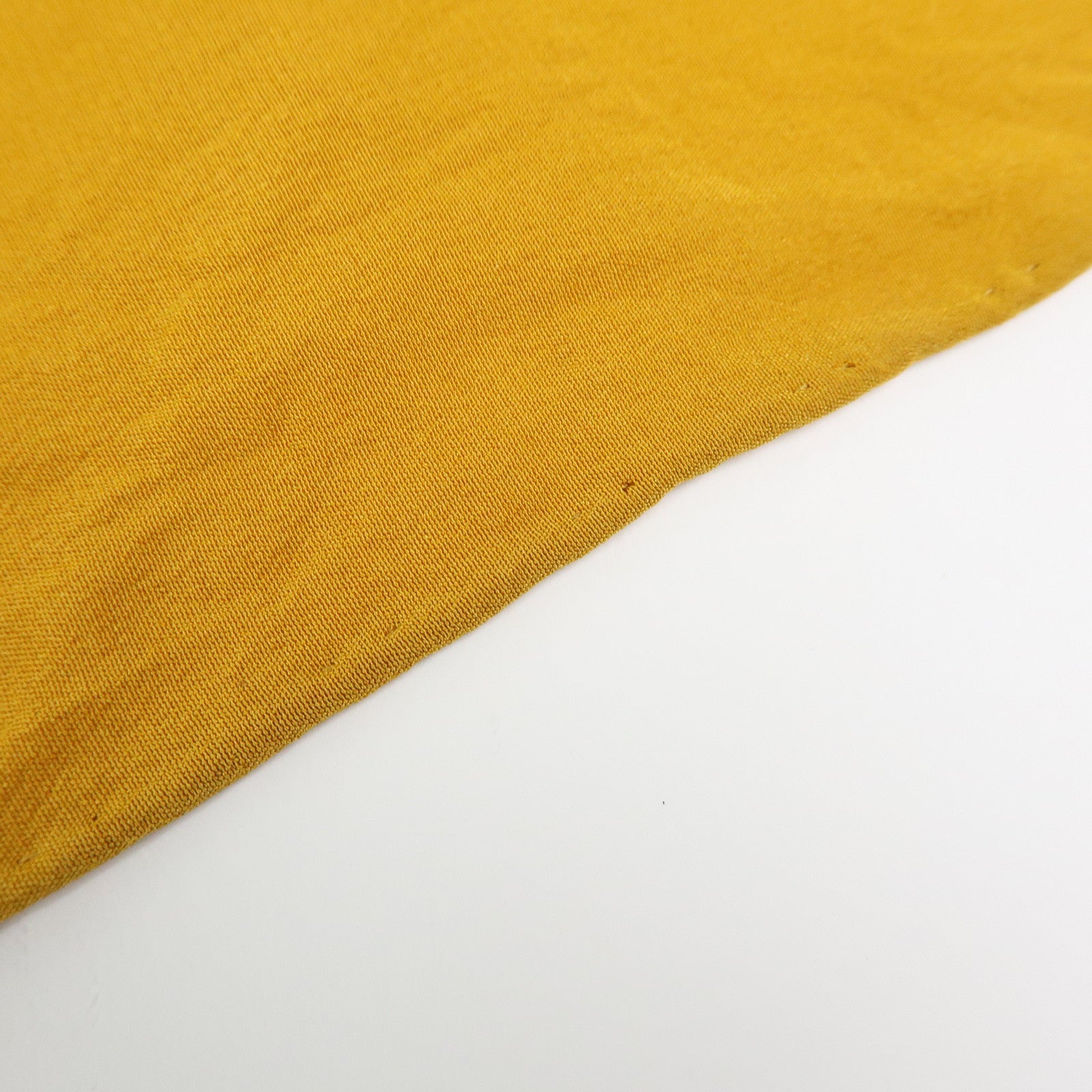 CHANEL Silk 100% Scarf Flower Motif Gold