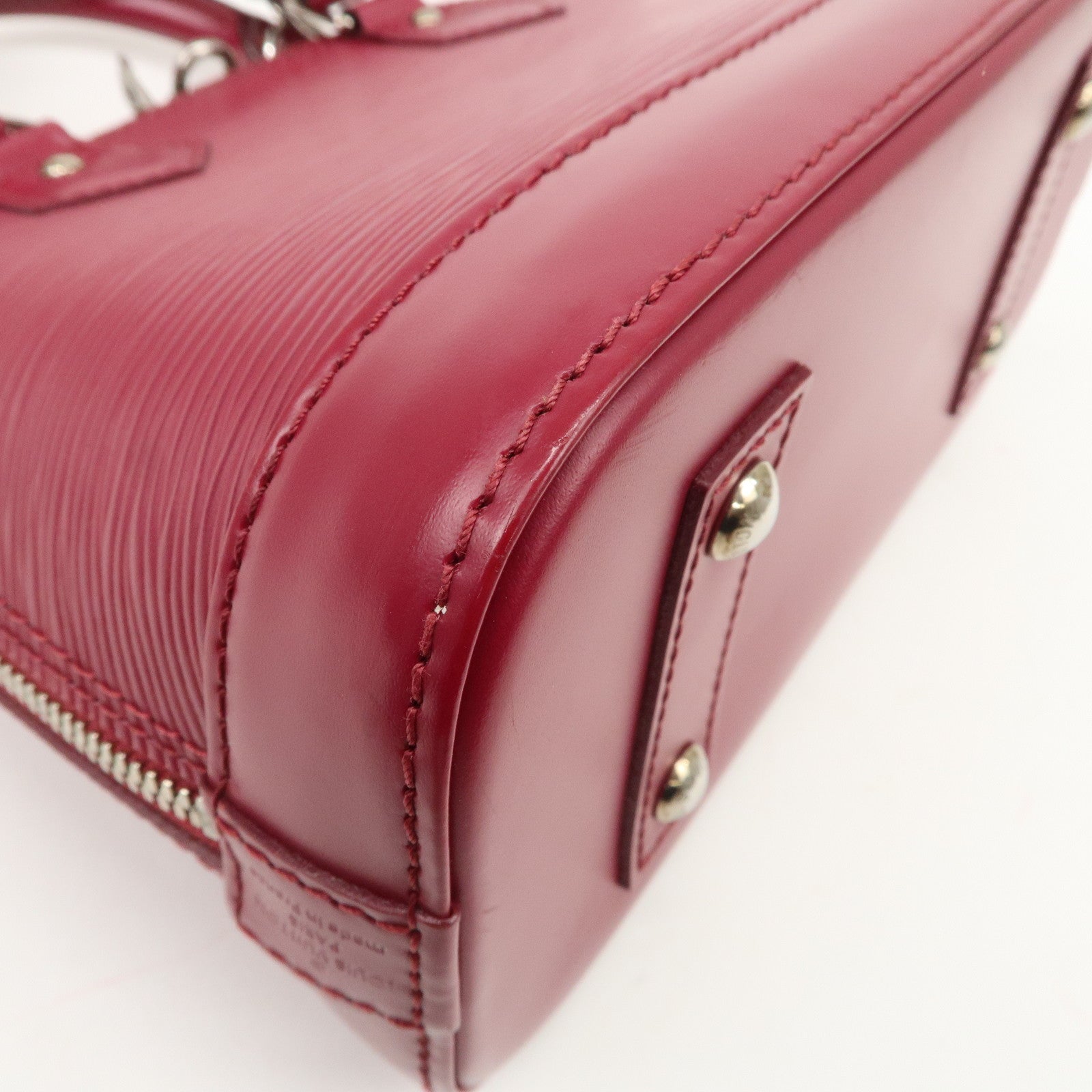 Louis Vuitton Epi Alma BB Hand Bag Shoulder Bag Fuchsia M40851