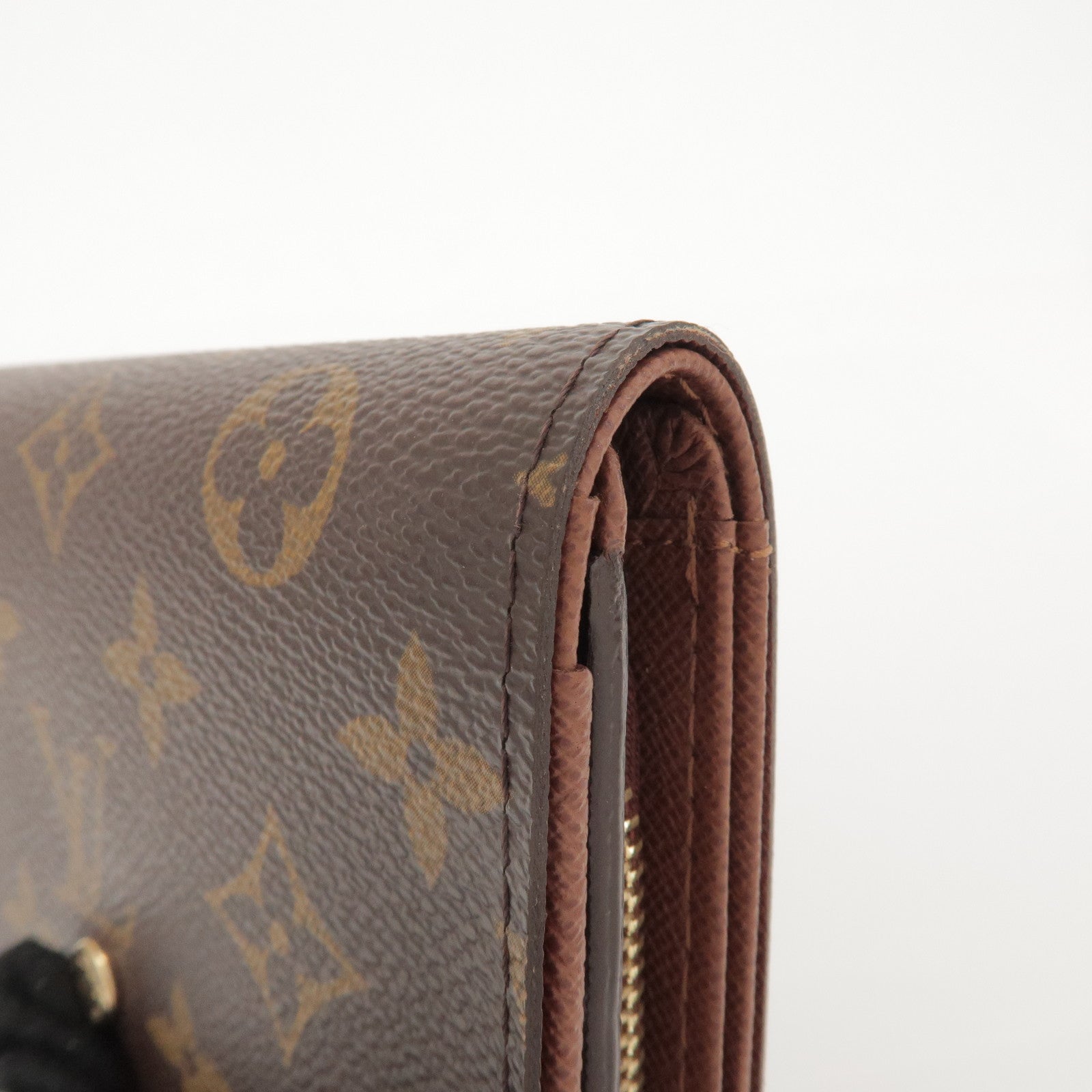 Louis Vuitton Monogram Porte Monnaie Billet Tresor Wallet M61730