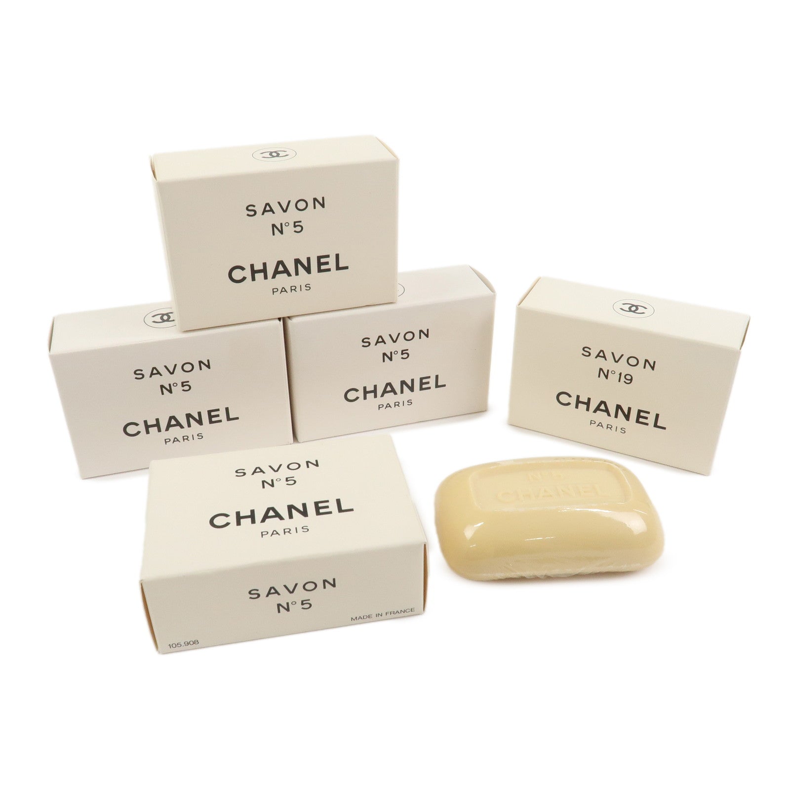 CHANEL Set of 5 Savon No5 Bar Soap