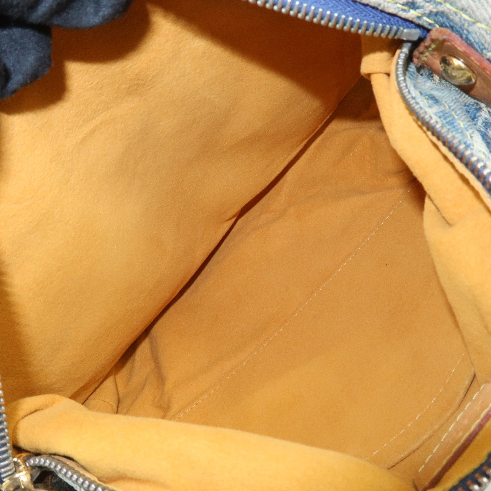 Louis Vuitton Monogram Denim Baggy PM 2Way Bag Shoulder Bag M95049