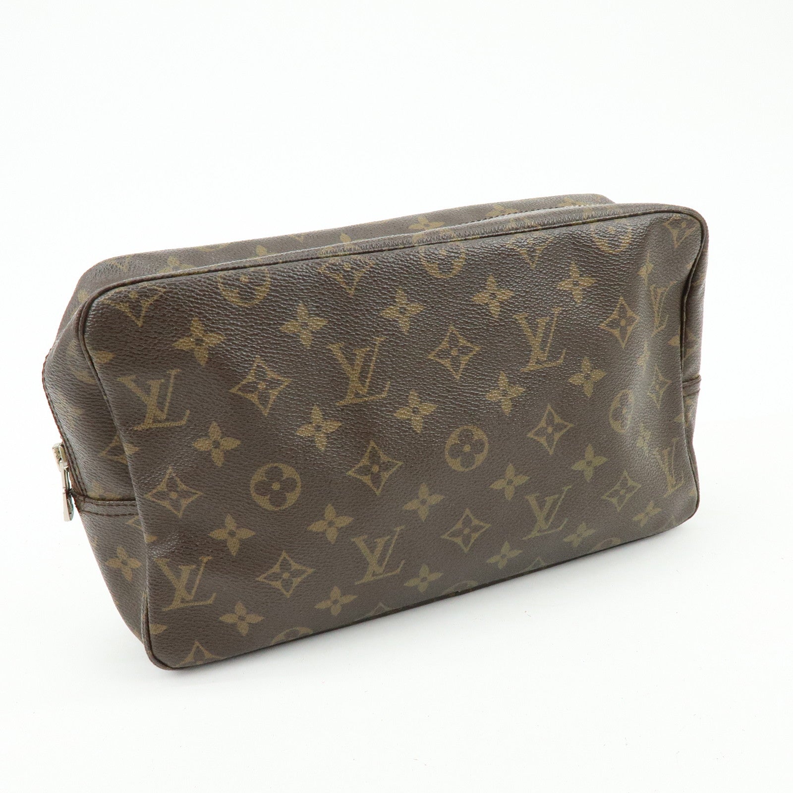 Louis Vuitton Monogram Trousse Toilette 27 Pouch Brown M47522