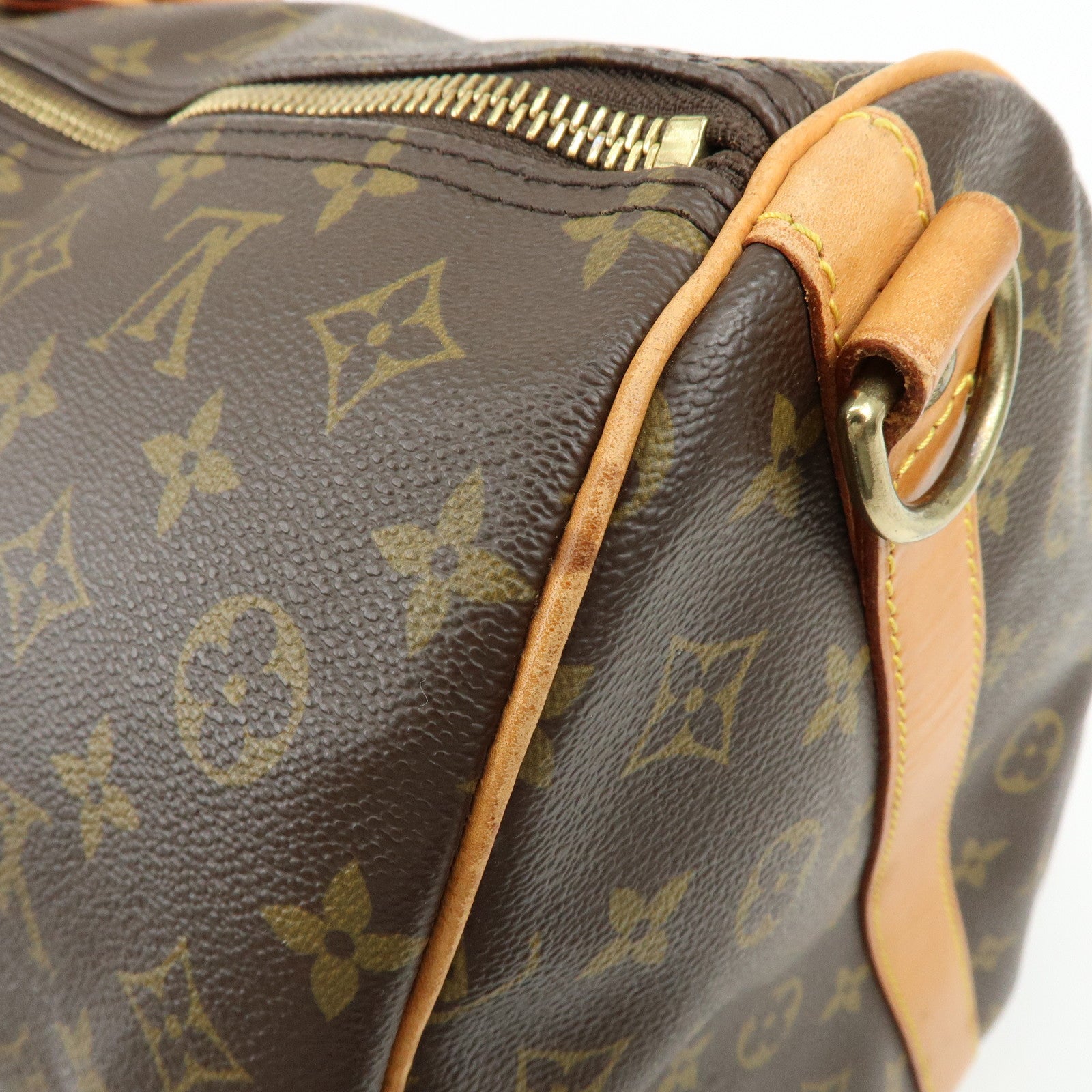 Louis Vuitton Monogram Keep All Bandouliere 60 Boston Bag M41412 Auth Used F/S