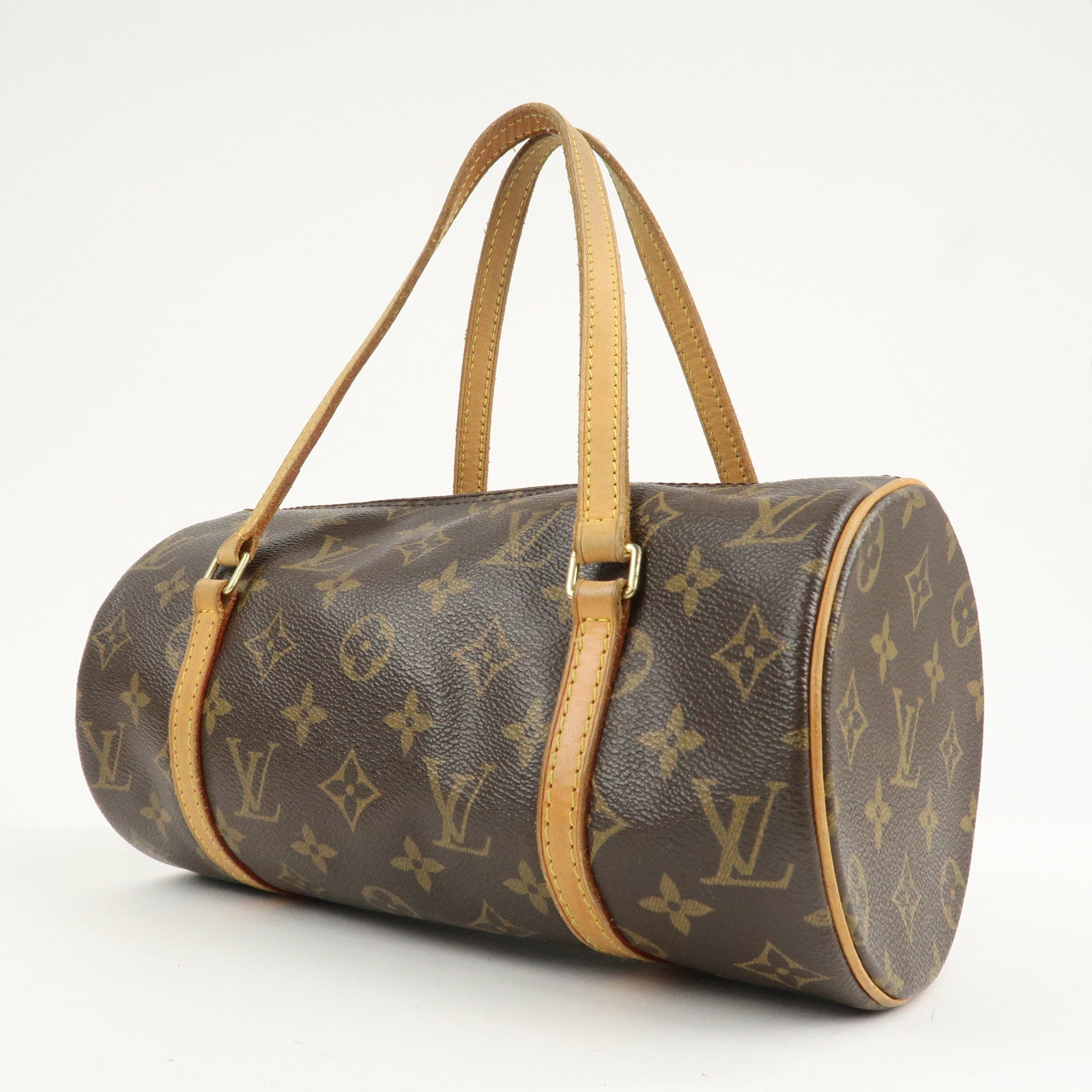 Louis Vuitton Monogram Papillon 26 Hand Bag New Style M51386 Used